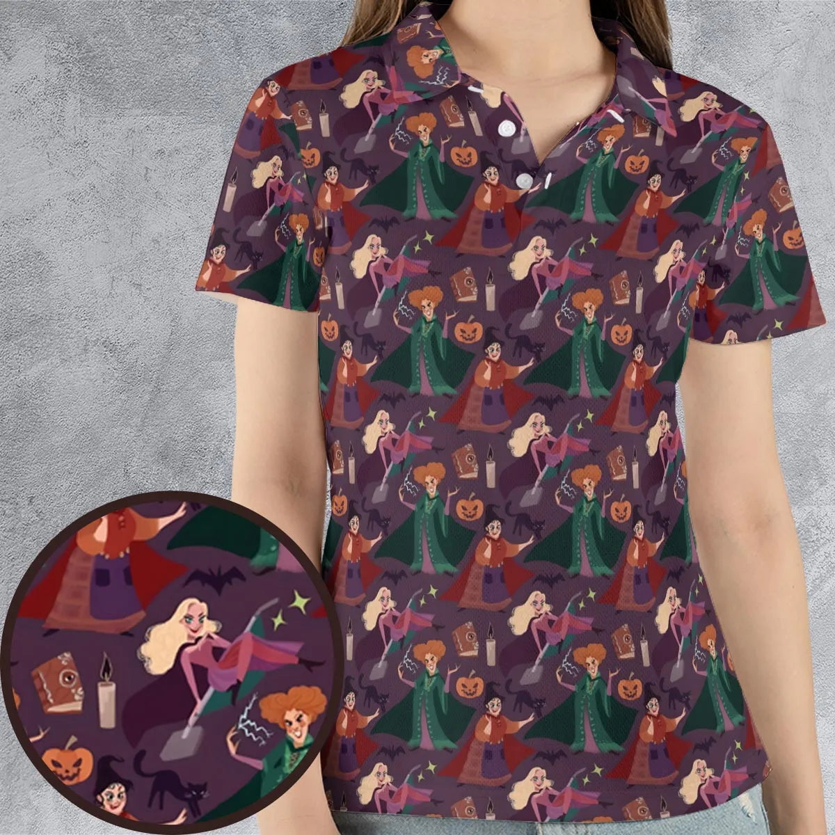 AOP Men/Women Polo Shirt - U7129P8N