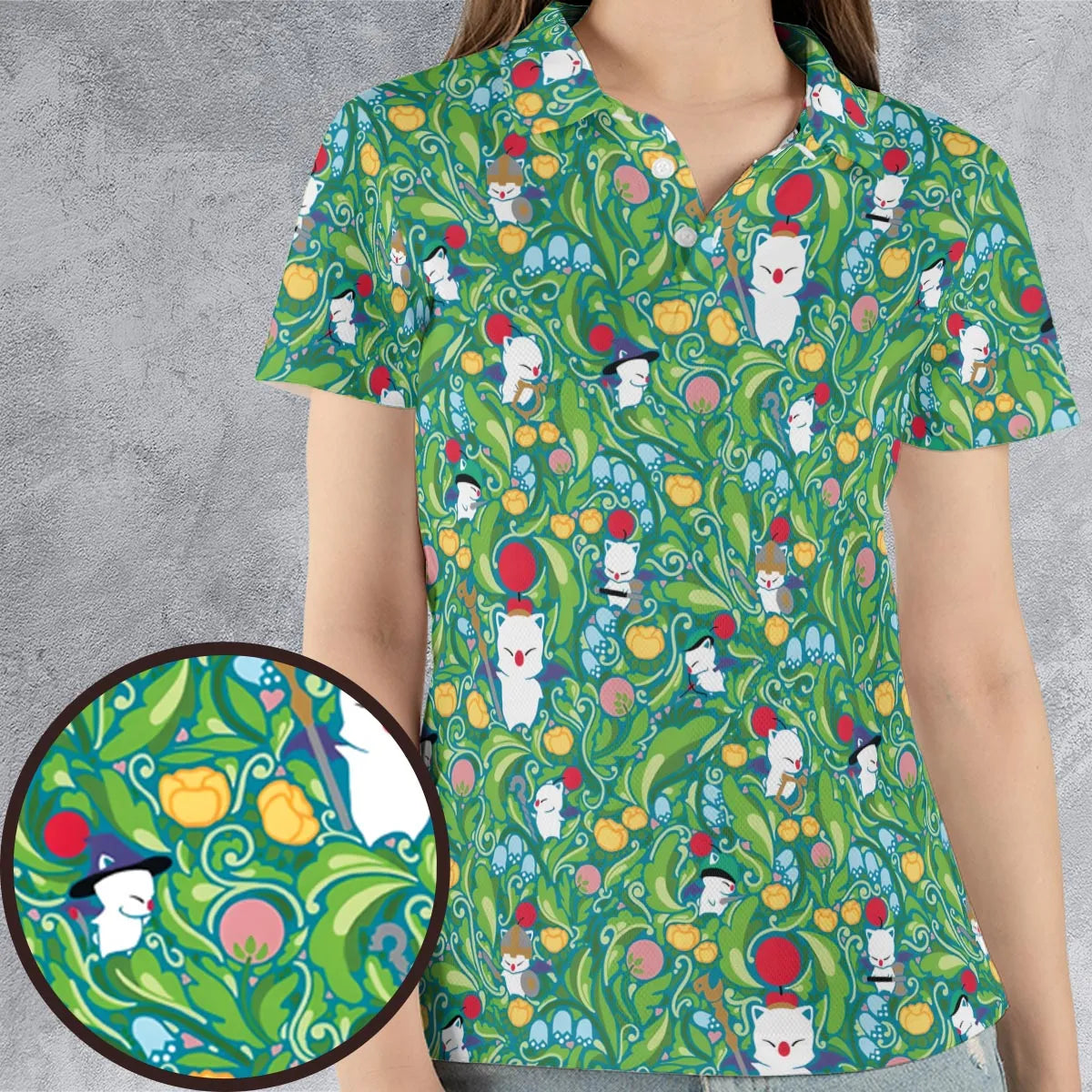 AOP Men/Women Polo Shirt - DNWJ4DBD