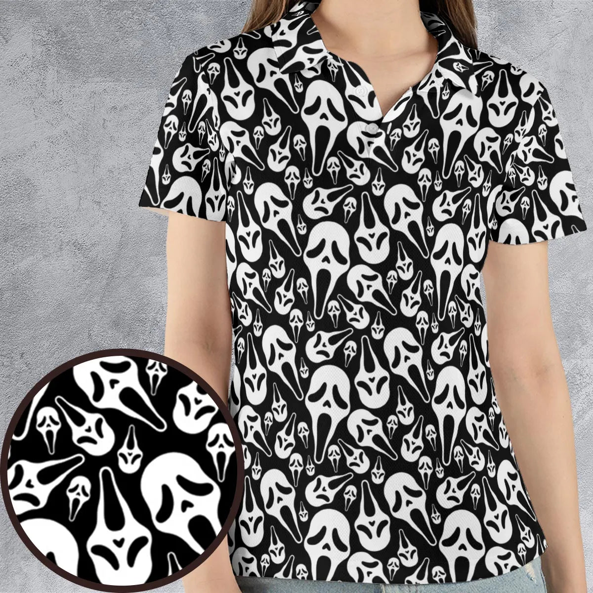 AOP Men/Women Polo Shirt - GJYLHMHQ