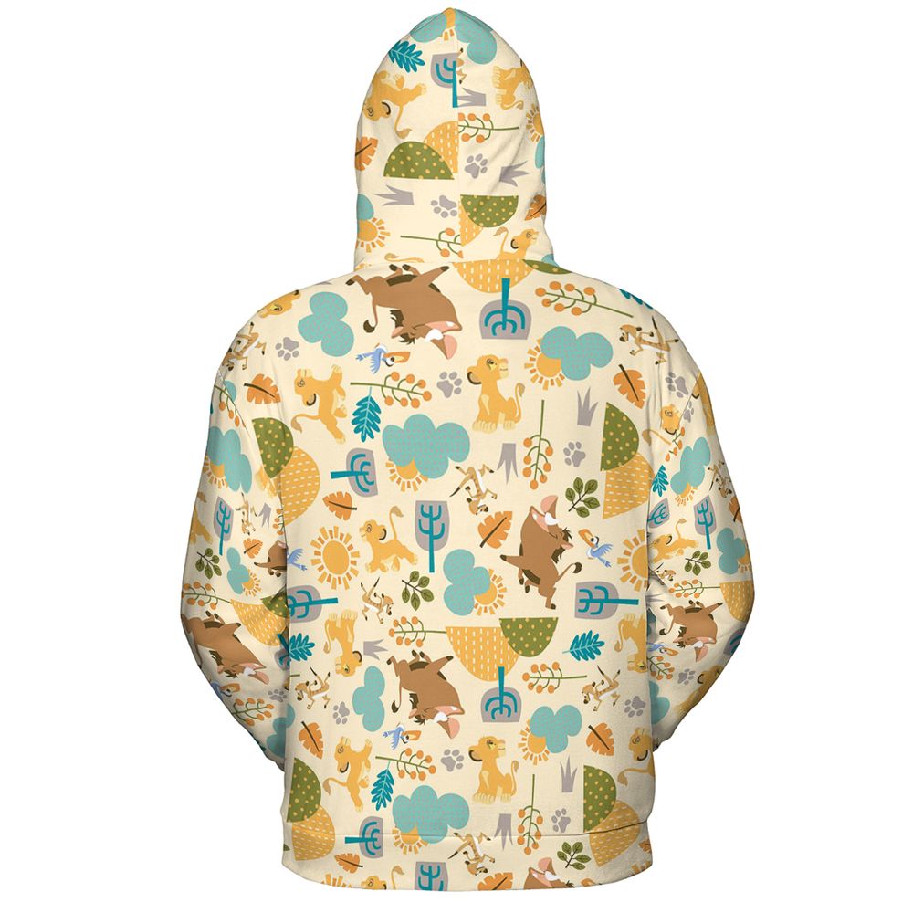 All-over Print Hoodie - 67QD2W6W -  - 4