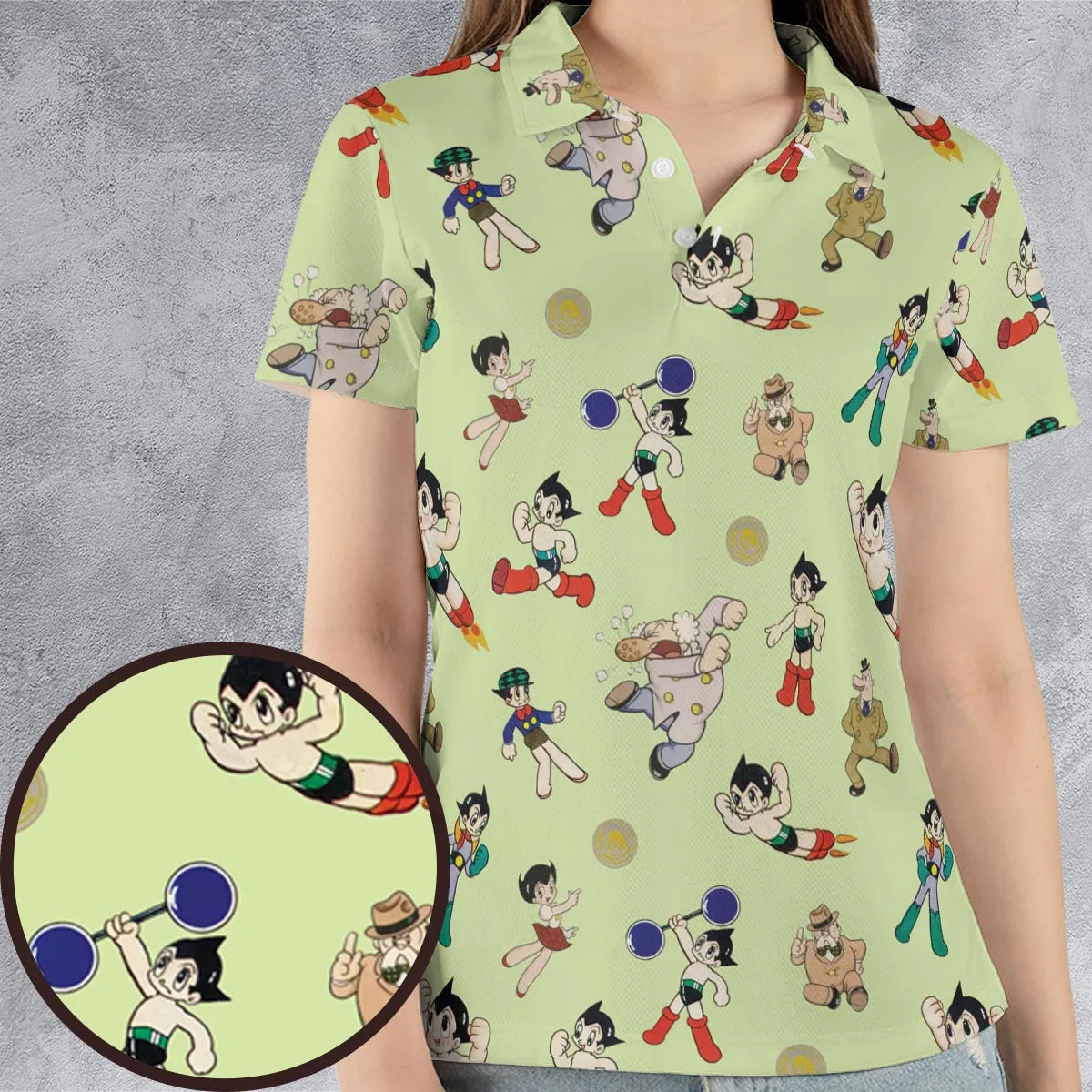 AOP Men/Women Polo Shirt - PJDXZ5JR