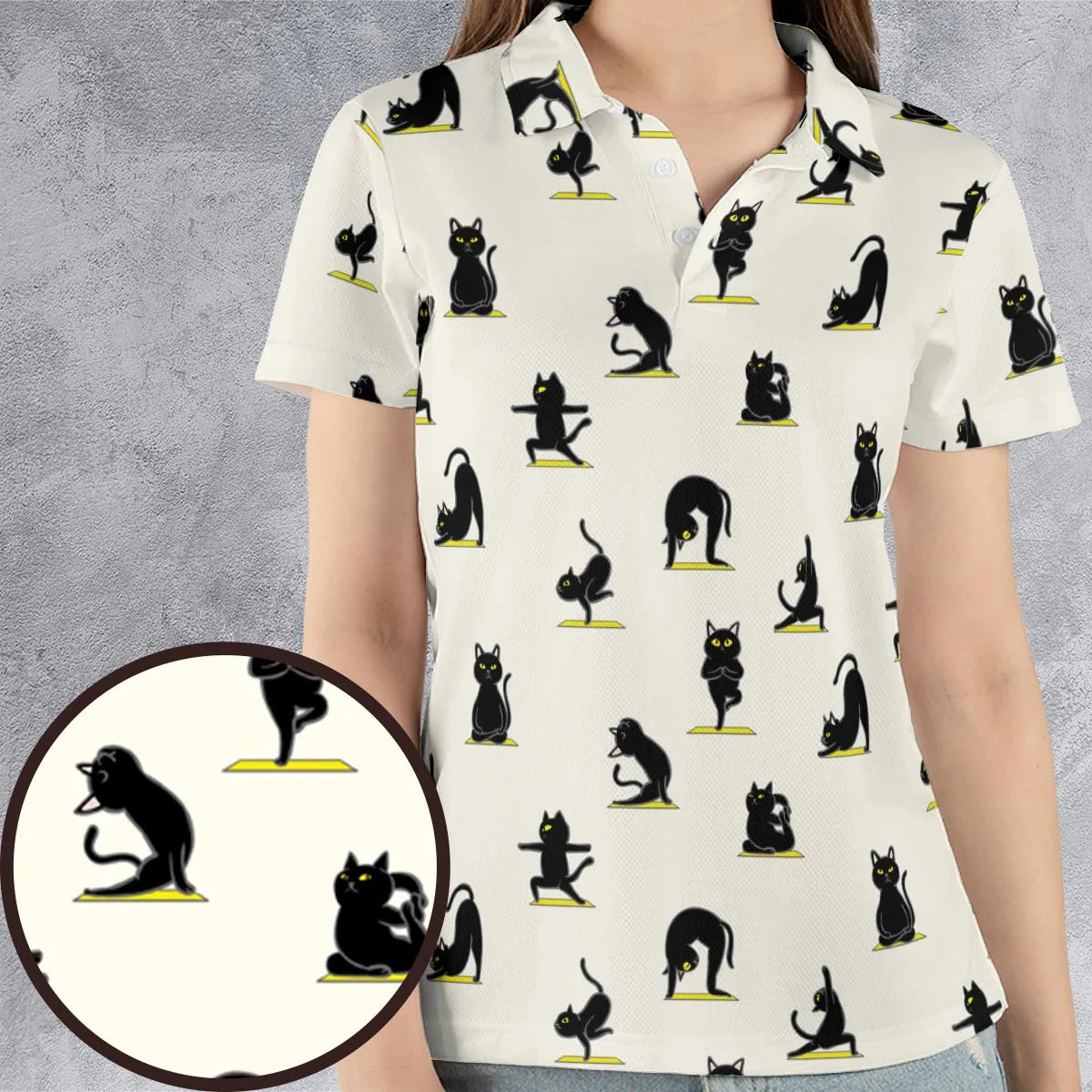AOP Men/Women Polo Shirt - PXH7ZCLU