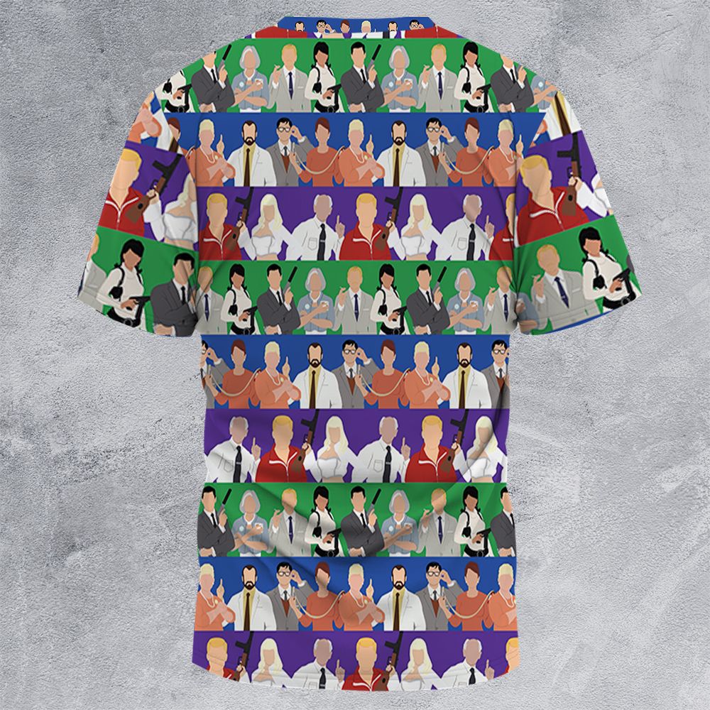 All-Over Print Unisex T-Shirt - FQMR41AS -  - 4