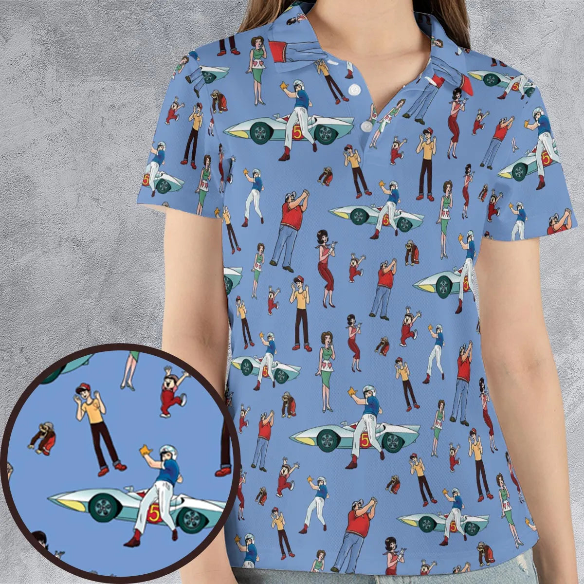 AOP Men/Women Polo Shirt - KFGXN1HT