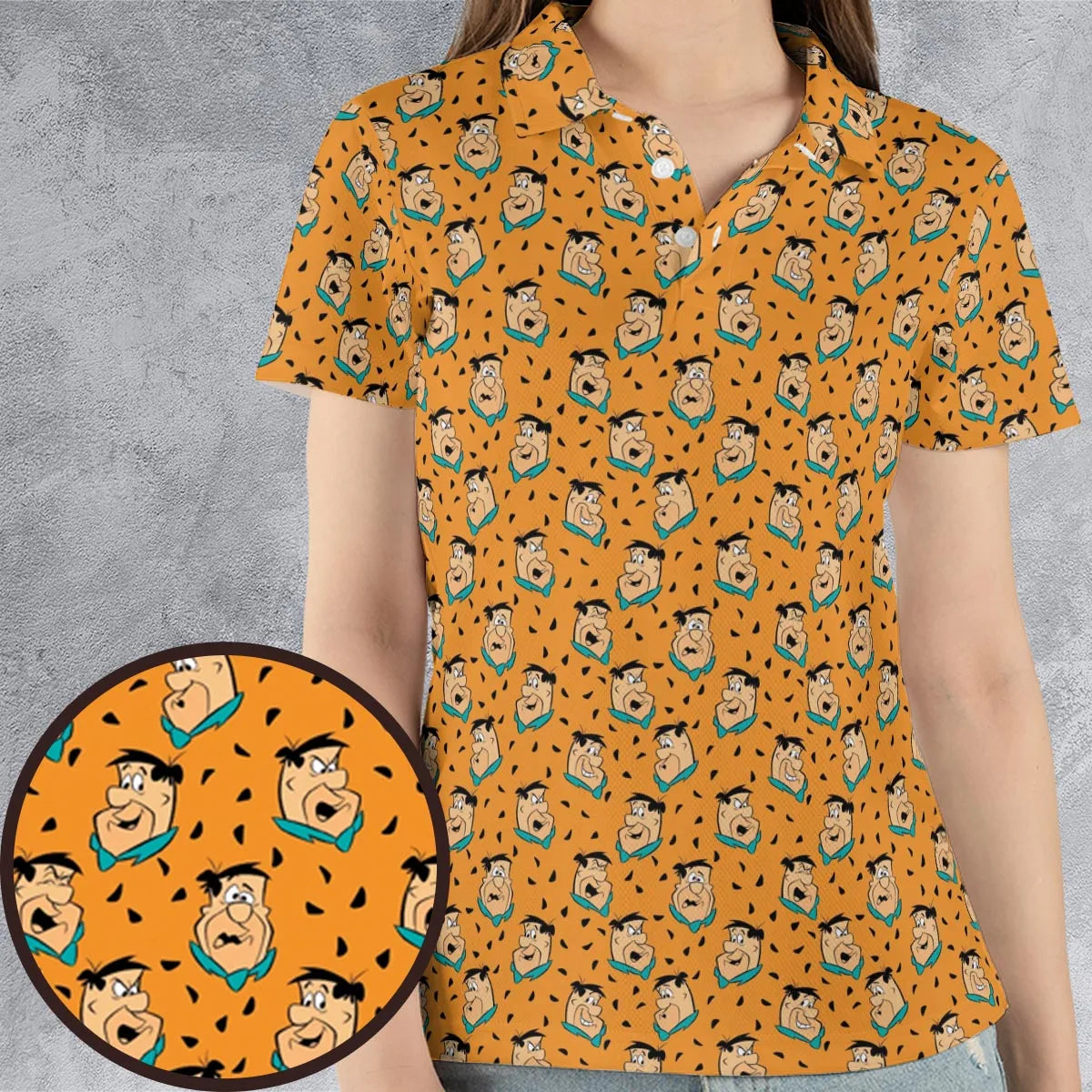 AOP Men/Women Polo Shirt - VET3Z3QL