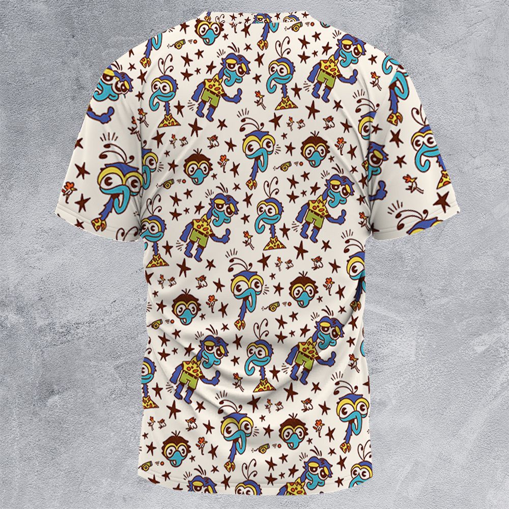 All-Over Print Unisex T-Shirt - XBTS34JG -  - 4
