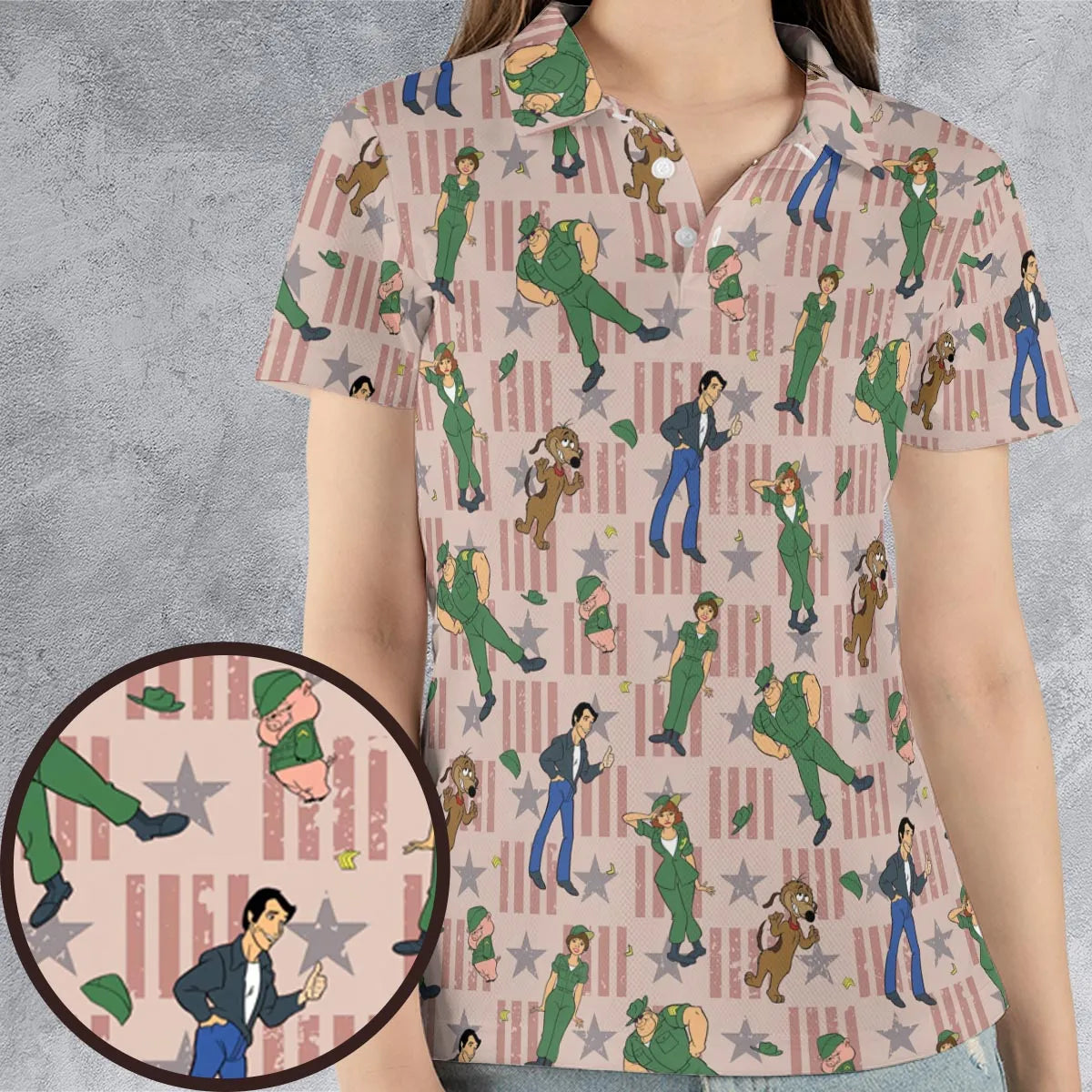 AOP Men/Women Polo Shirt - PMNYUHTX