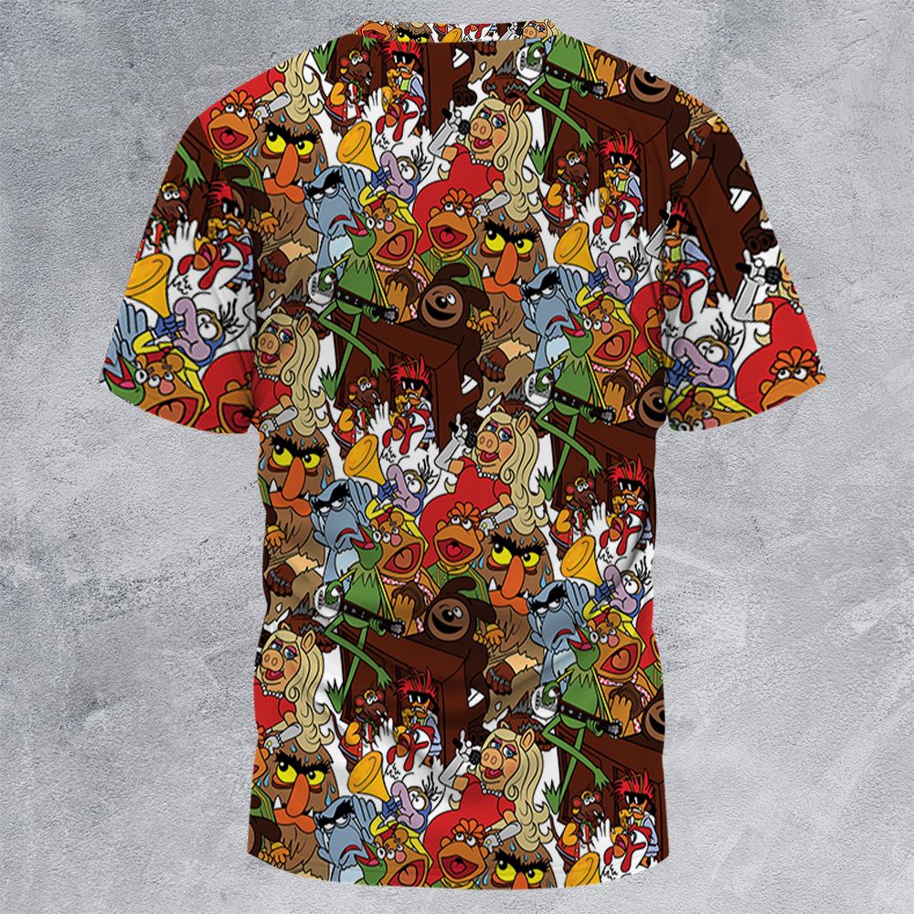 All-Over Print Unisex T-Shirt - EG55YBML -  - 4