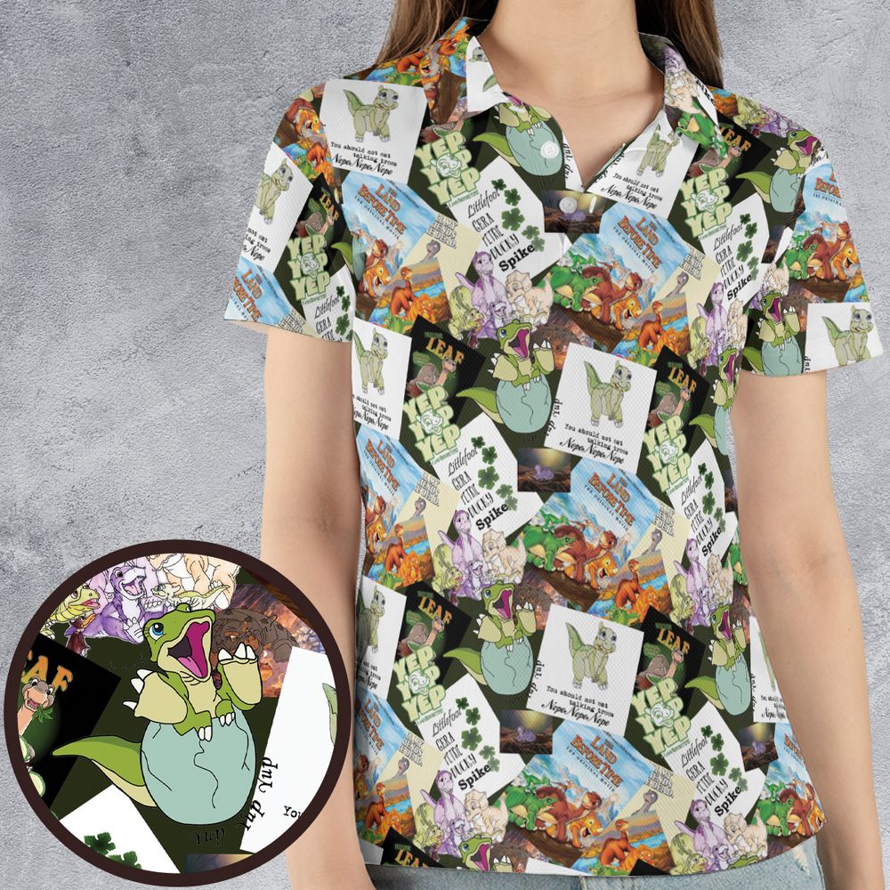 AOP Men/Women Polo Shirt - US9YZ5B9 -  - 4