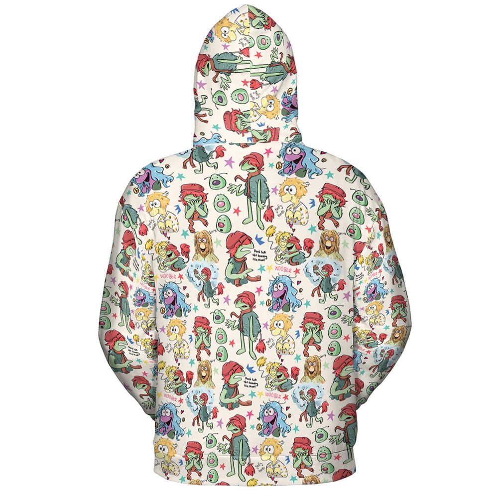 All-over Print Hoodie - FAMLNERU -  - 4