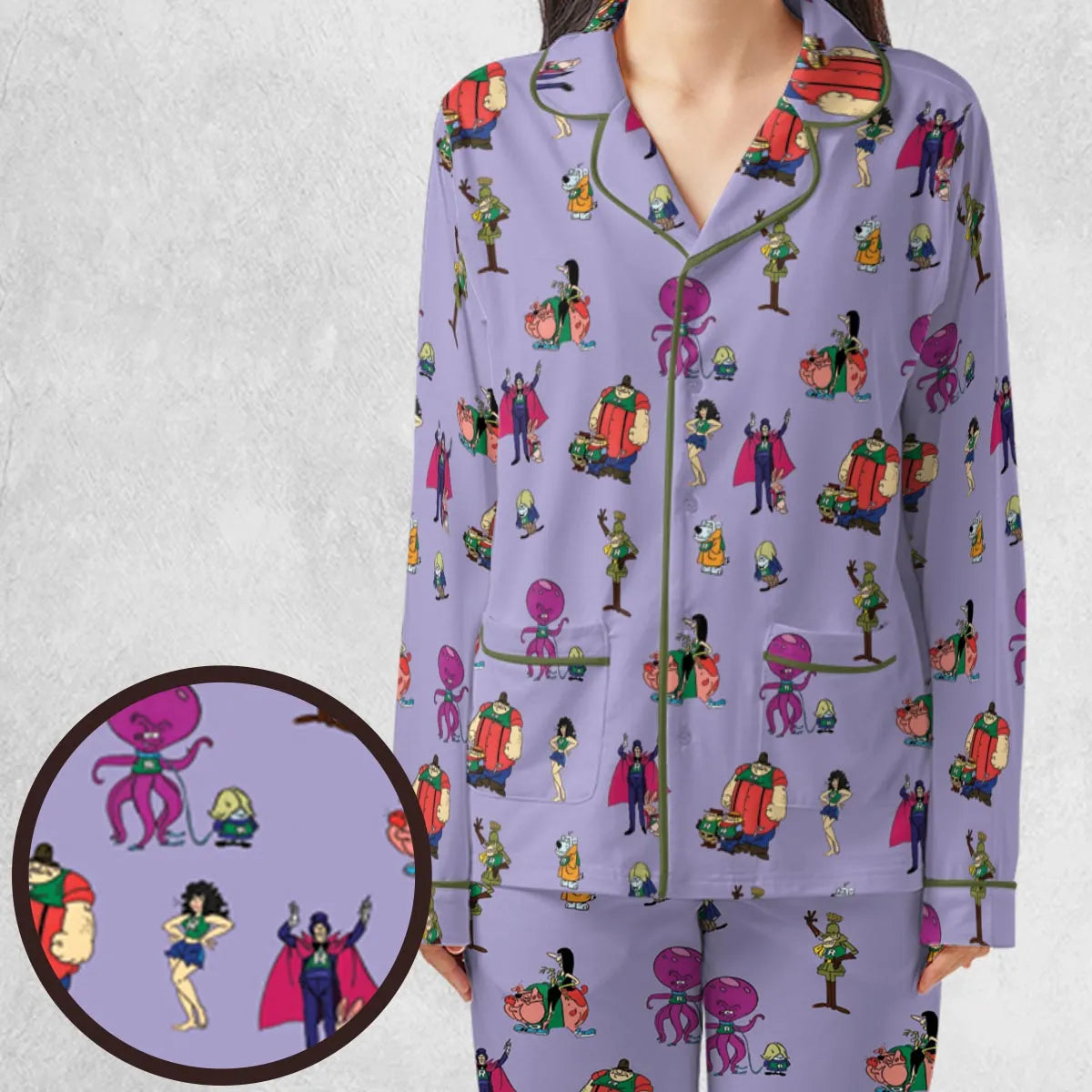 Pajamas Set - AJS35GZT