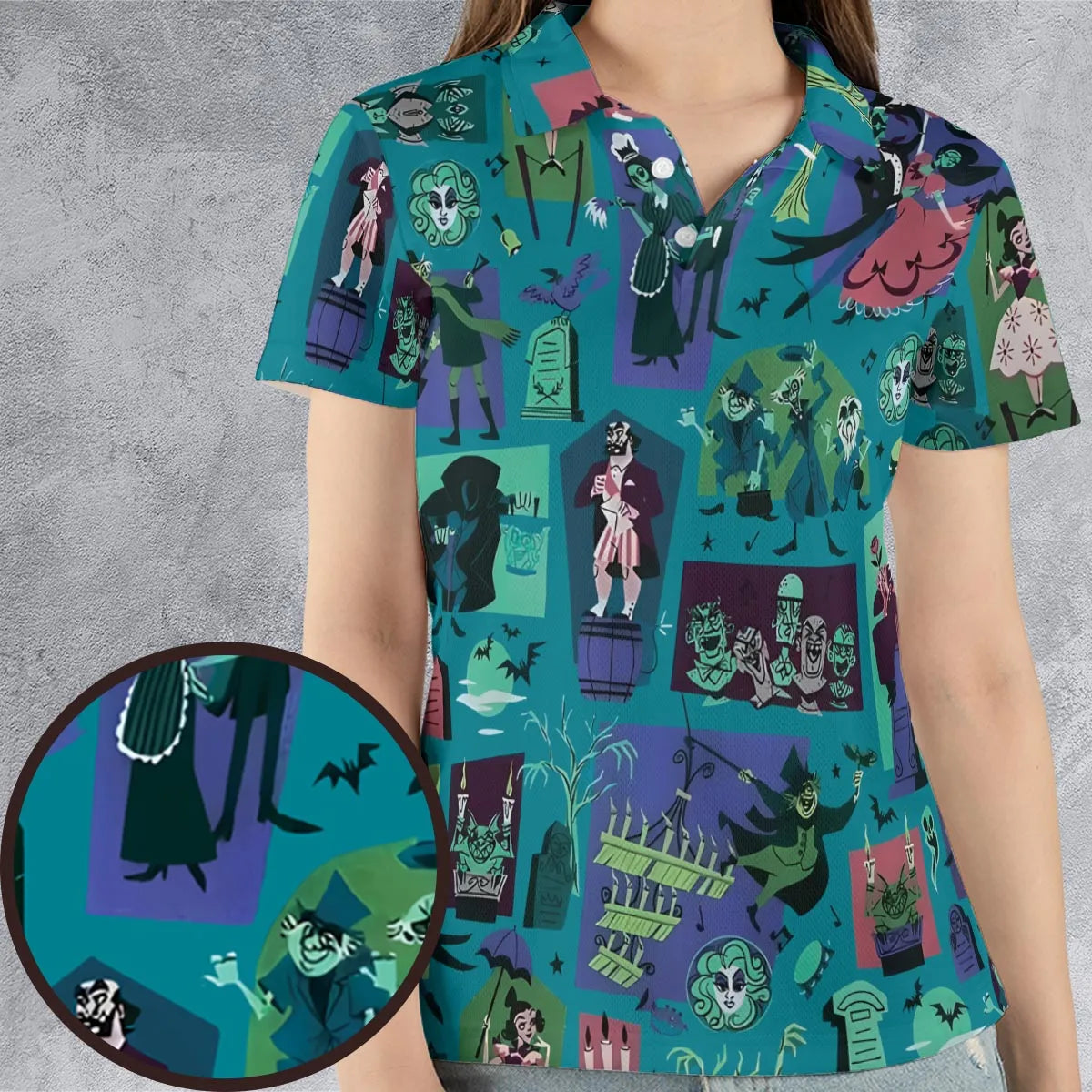 AOP Men/Women Polo Shirt - LHYCKA5X