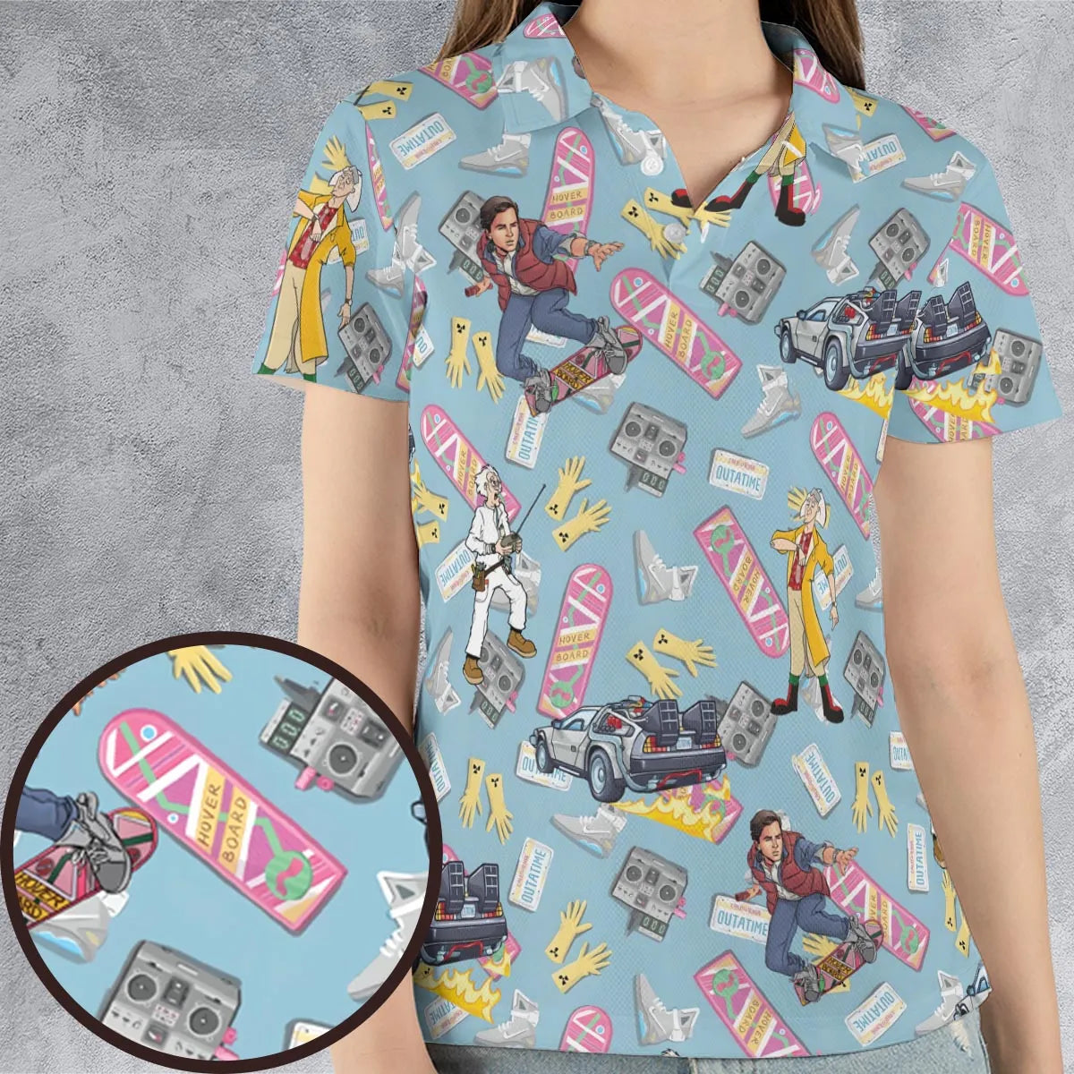 AOP Men/Women Polo Shirt - 3ZNCLQJA