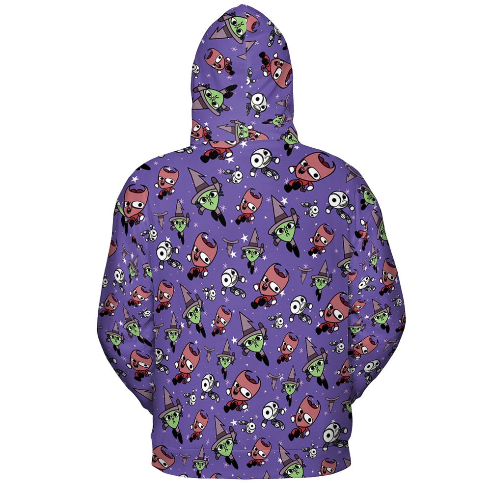 All-over Print Hoodie - GU1W7912 -  - 4