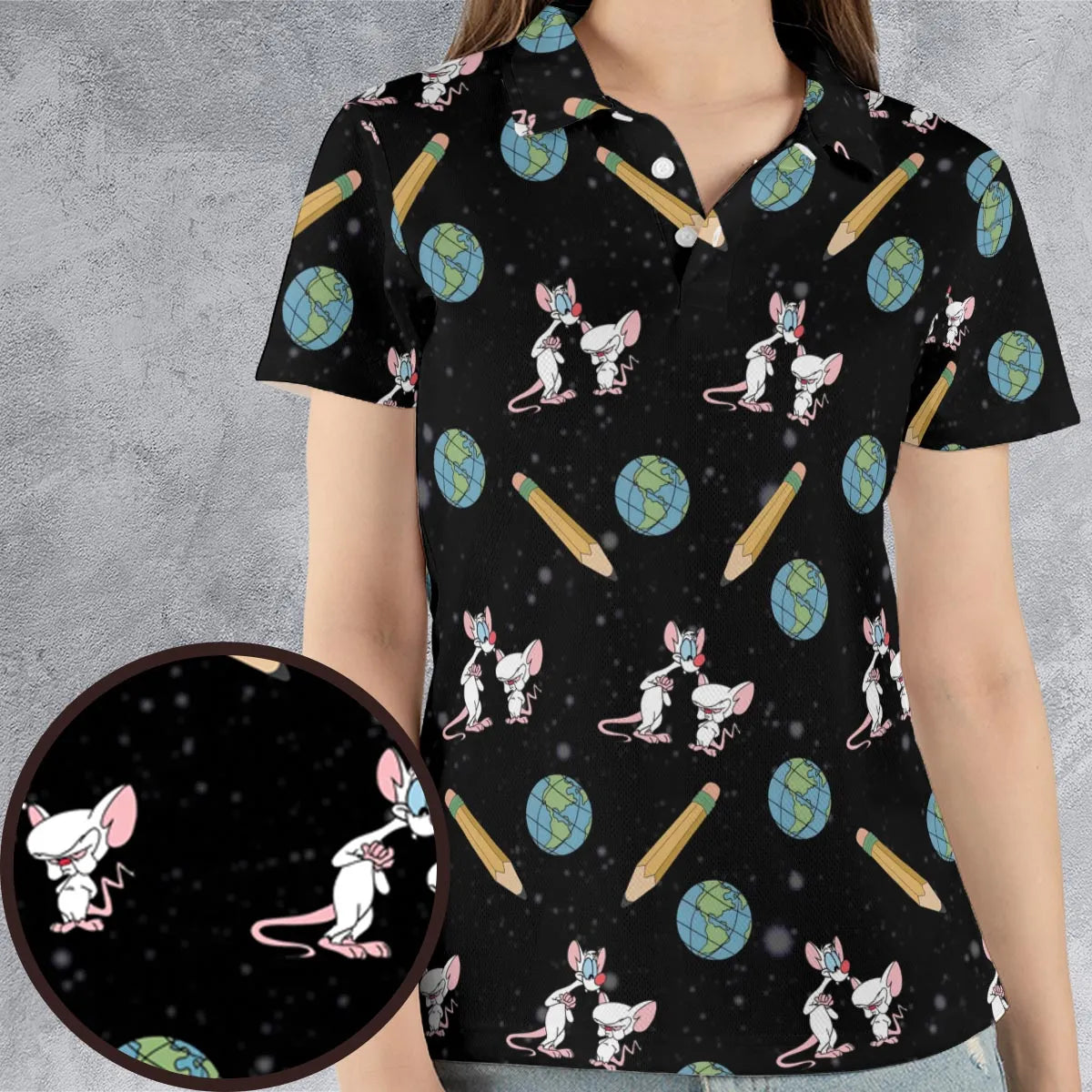 AOP Men/Women Polo Shirt - 1C6PAEPV