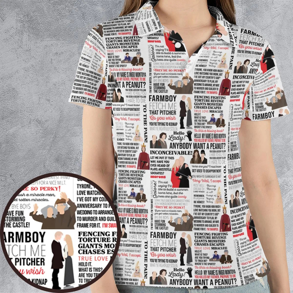 AOP Men/Women Polo Shirt - TGJ2DBSC