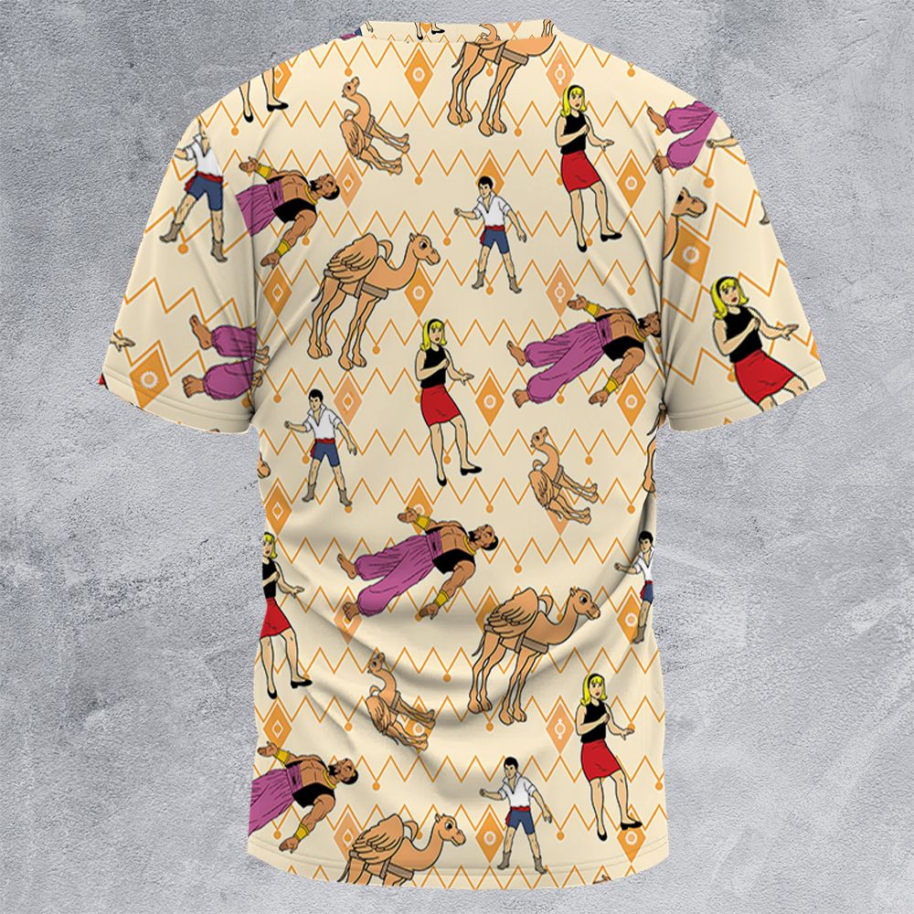 All-Over Print Unisex T-Shirt - 62XVB4W6 -  - 4