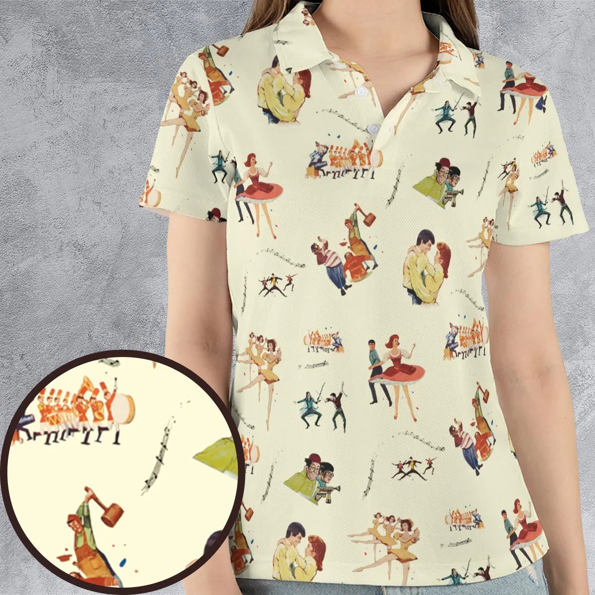 AOP Men/Women Polo Shirt - DJYNM5G4