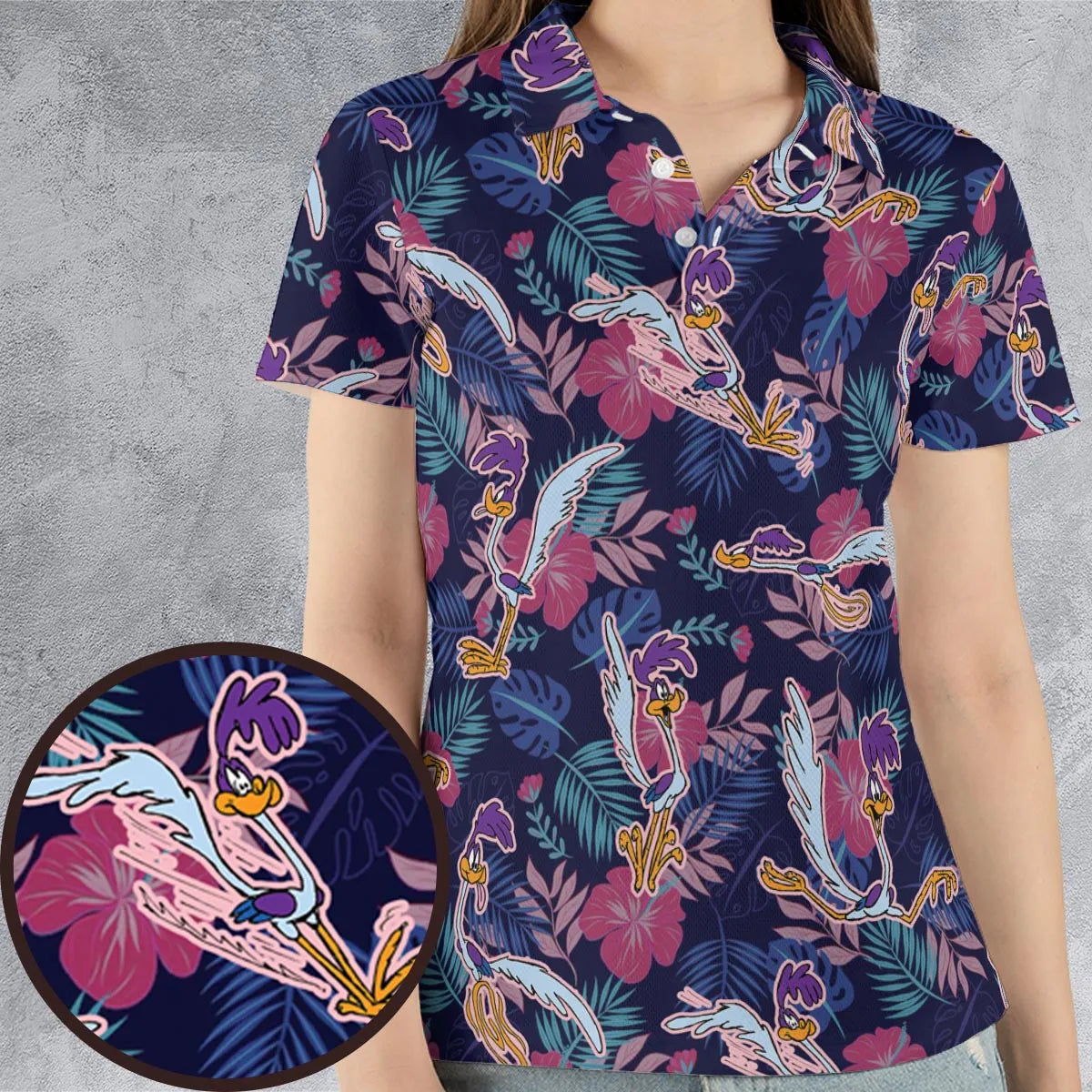 AOP Men/Women Polo Shirt - 8HN9FP3B