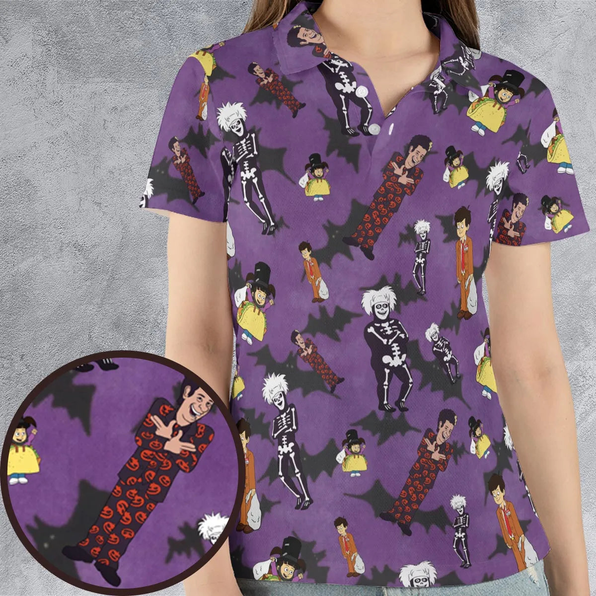 AOP Men/Women Polo Shirt - PJCEDFXV