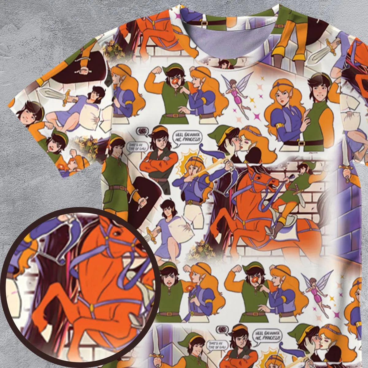 All-Over Print Unisex T-Shirt - YQWRRJAX