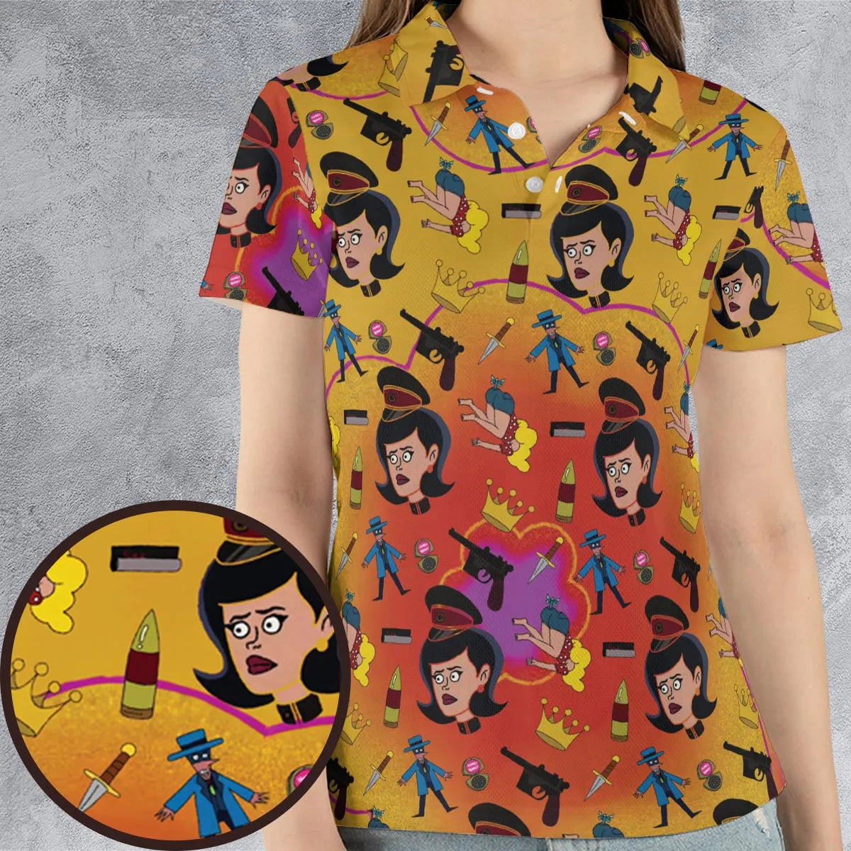 AOP Men/Women Polo Shirt - 7M8T7JVN
