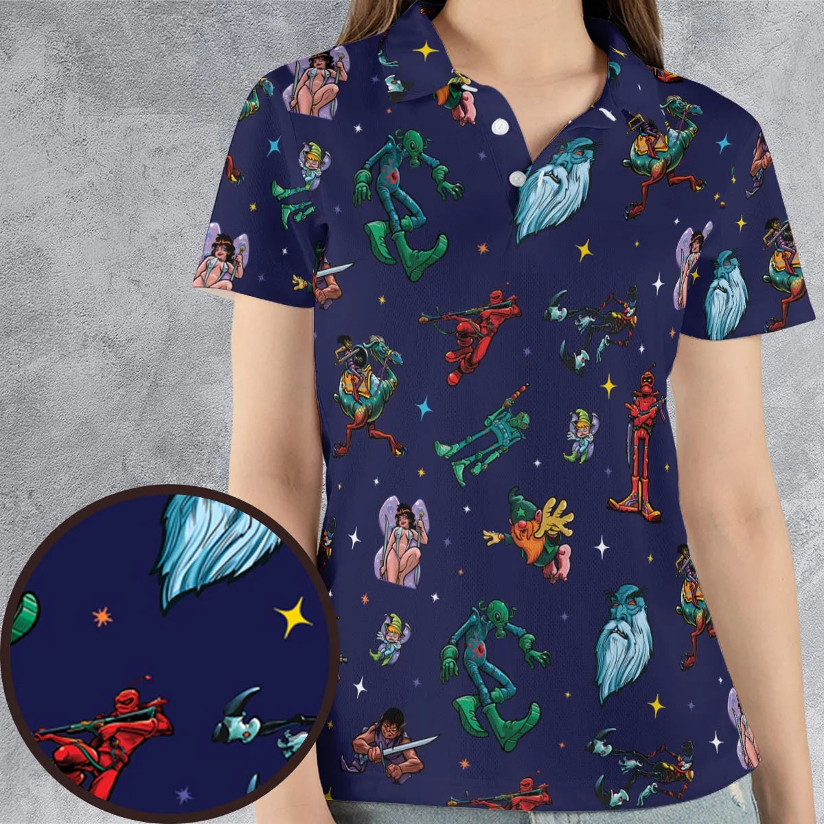 AOP Men/Women Polo Shirt - ZGDAXB28