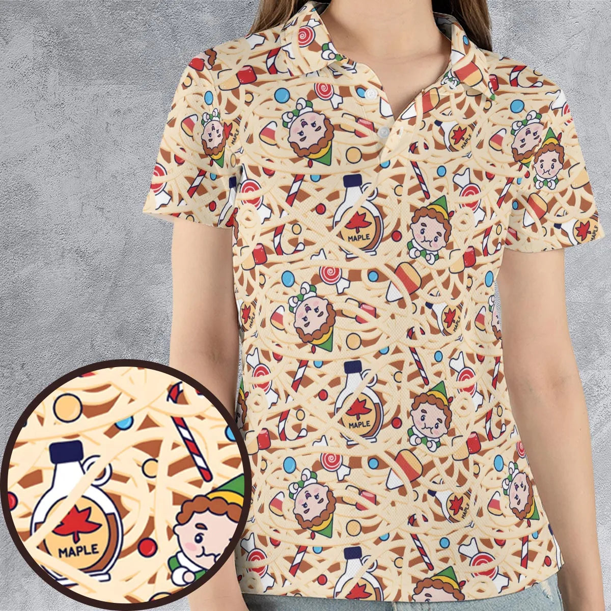 AOP Men/Women Polo Shirt - AXXHRA5J