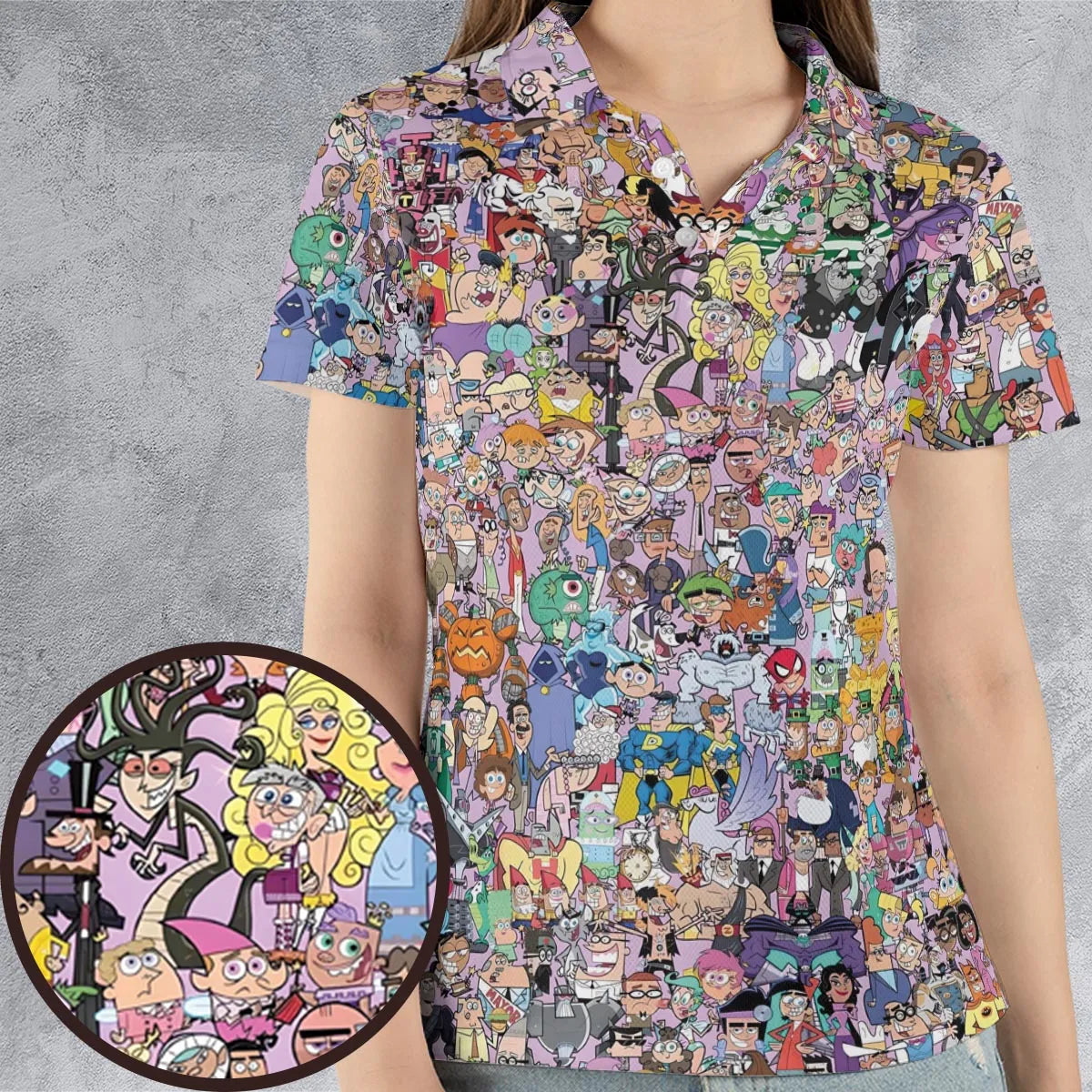 AOP Men/Women Polo Shirt - G9CQRC36