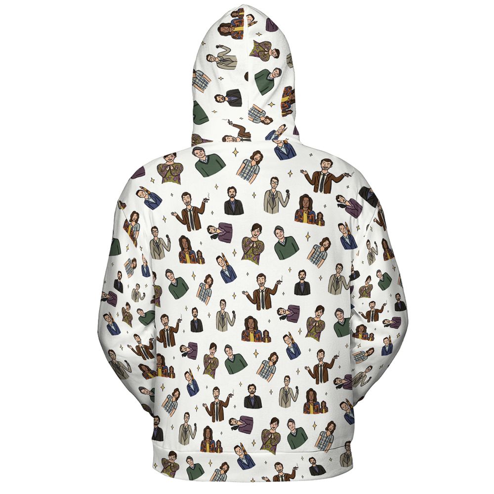 All-over Print Hoodie - 4GE8GY7A -  - 4
