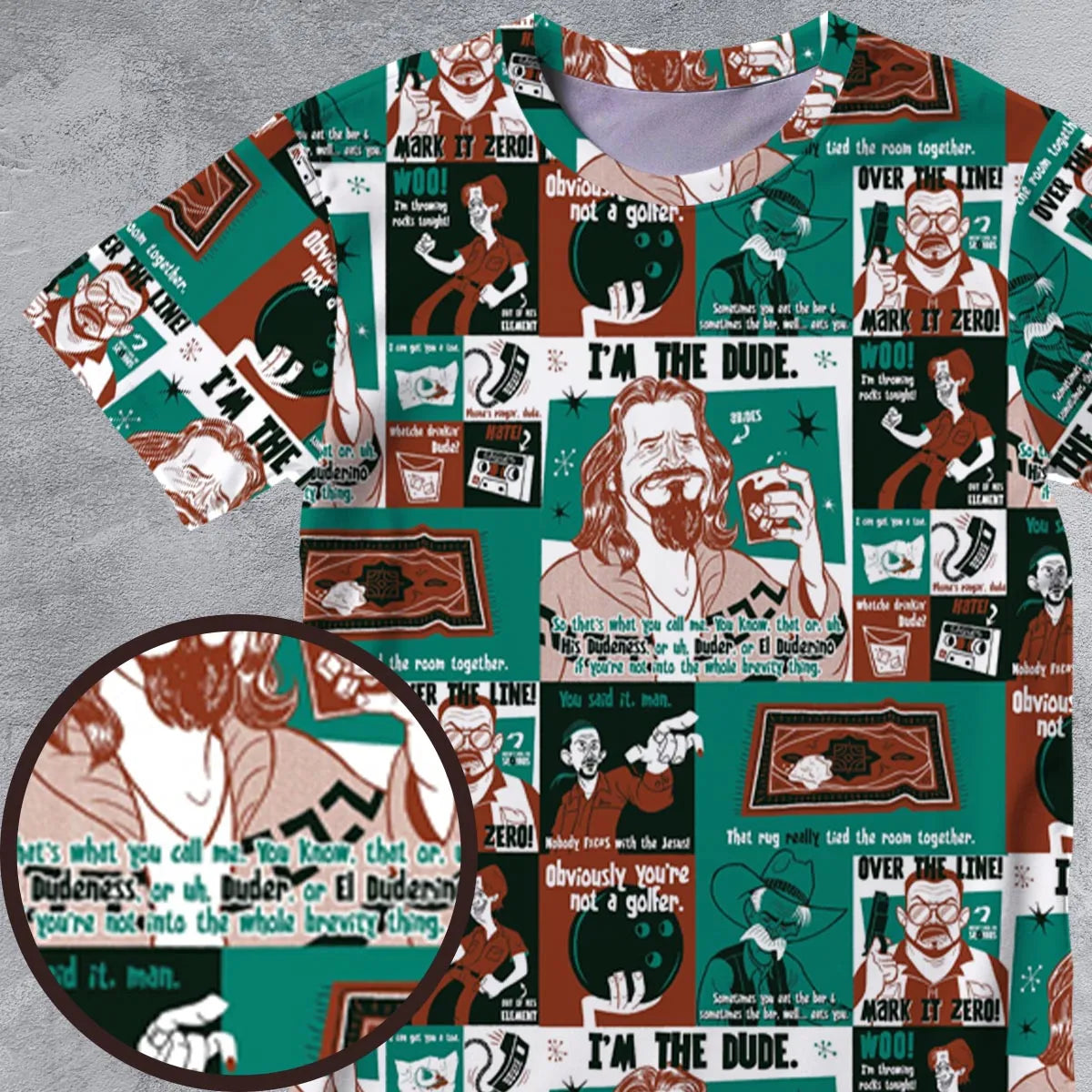 All-Over Print Unisex T-Shirt - MK5PW8F8