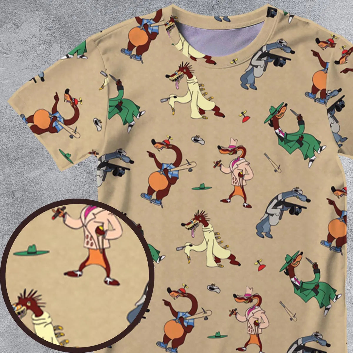 All-Over Print Unisex T-Shirt - 74QMS8BW