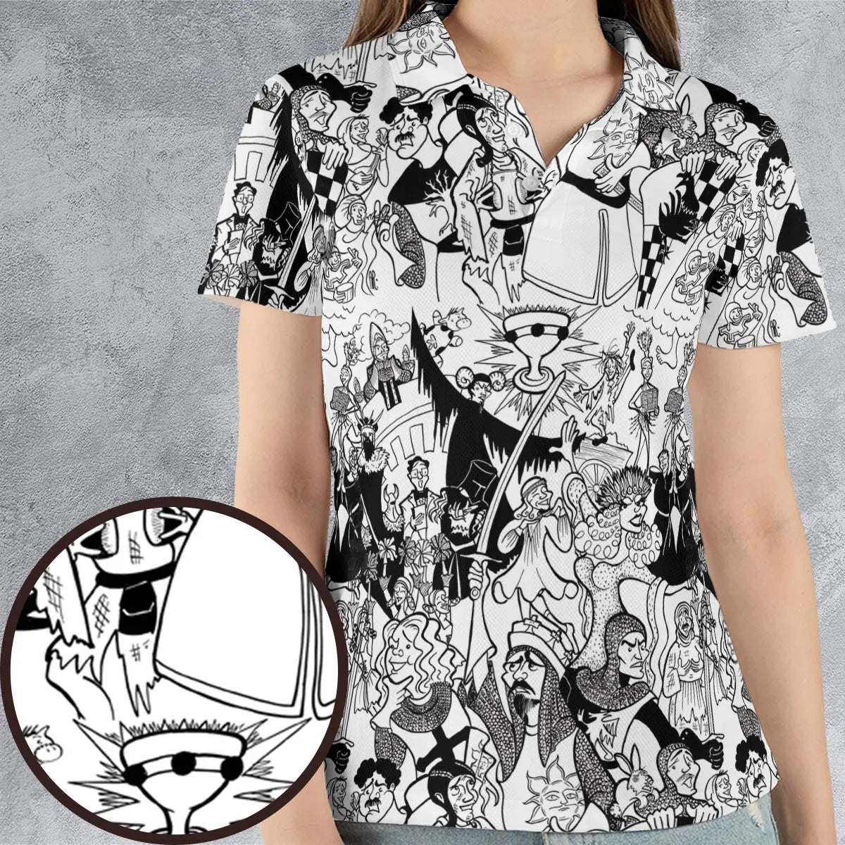 AOP Men/Women Polo Shirt - 2BB235YB