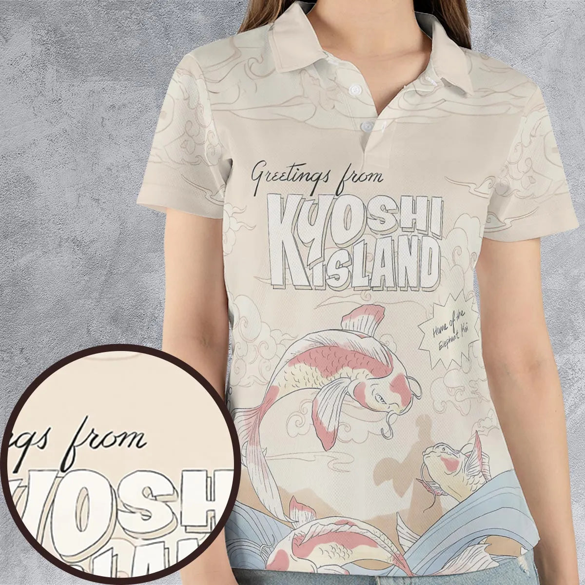 AOP Men/Women Polo Shirt - 7CX3BGW1
