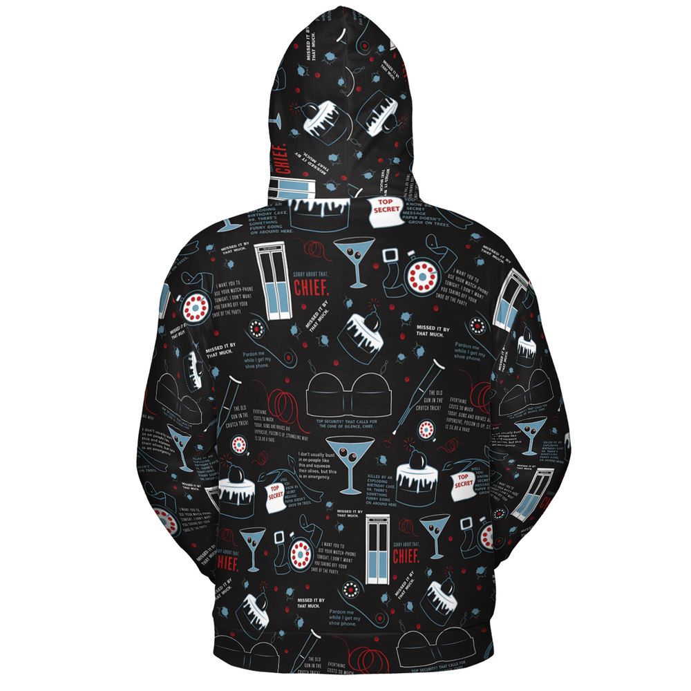 All-over Print Hoodie - L5D5WAKD -  - 4