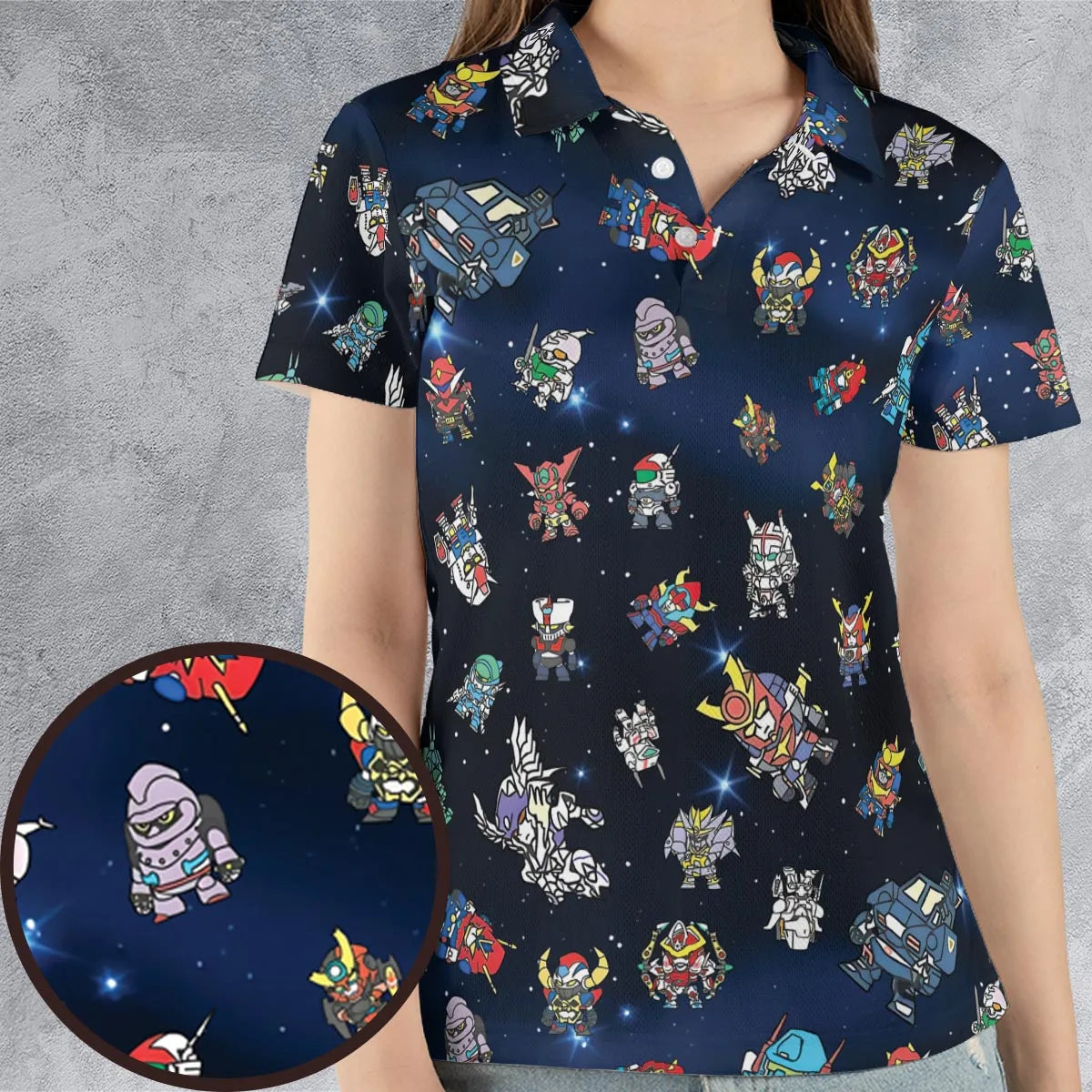 AOP Men/Women Polo Shirt - EV7NYJMD