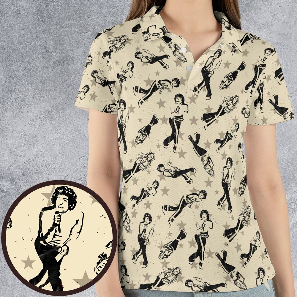 AOP Men/Women Polo Shirt - 3C46WNTE -  - 4