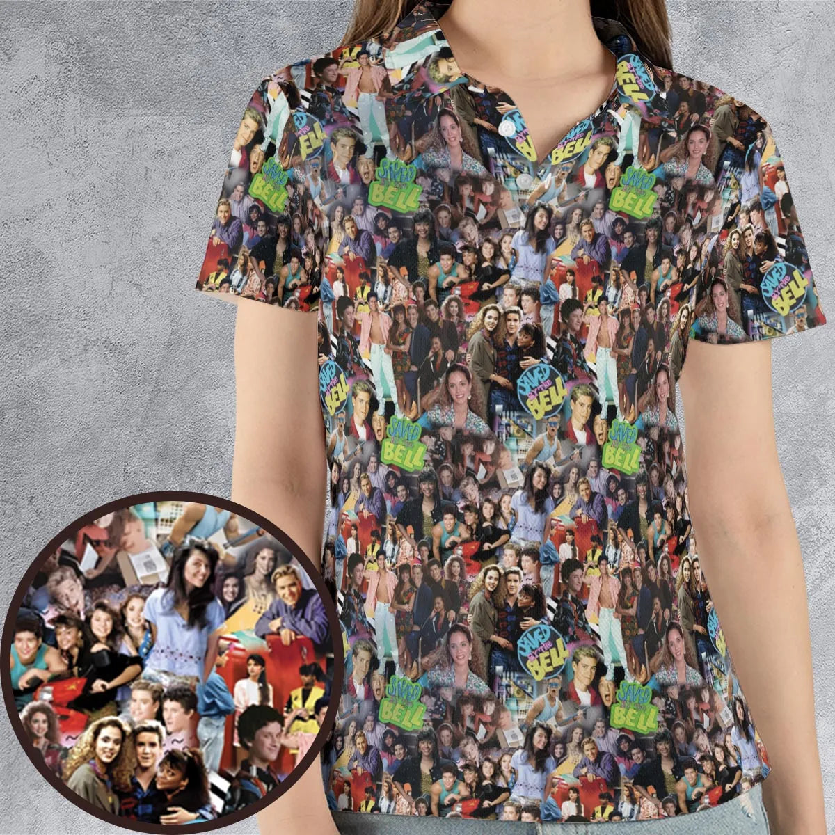 AOP Men/Women Polo Shirt - WX6PD4HT