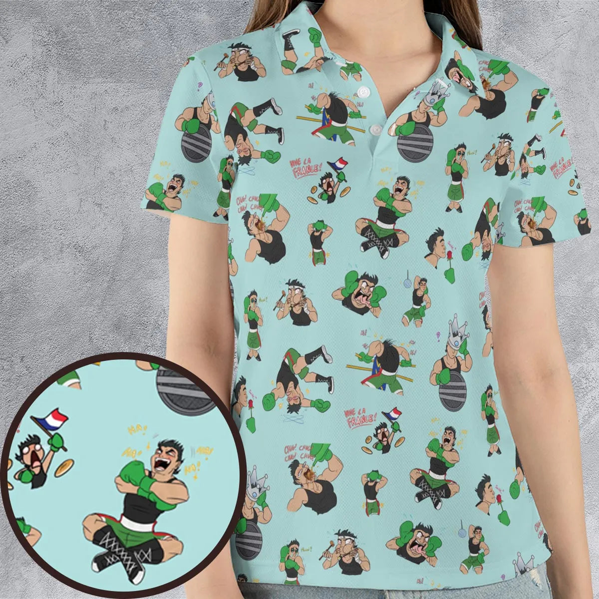AOP Men/Women Polo Shirt - 3BE4T4AN