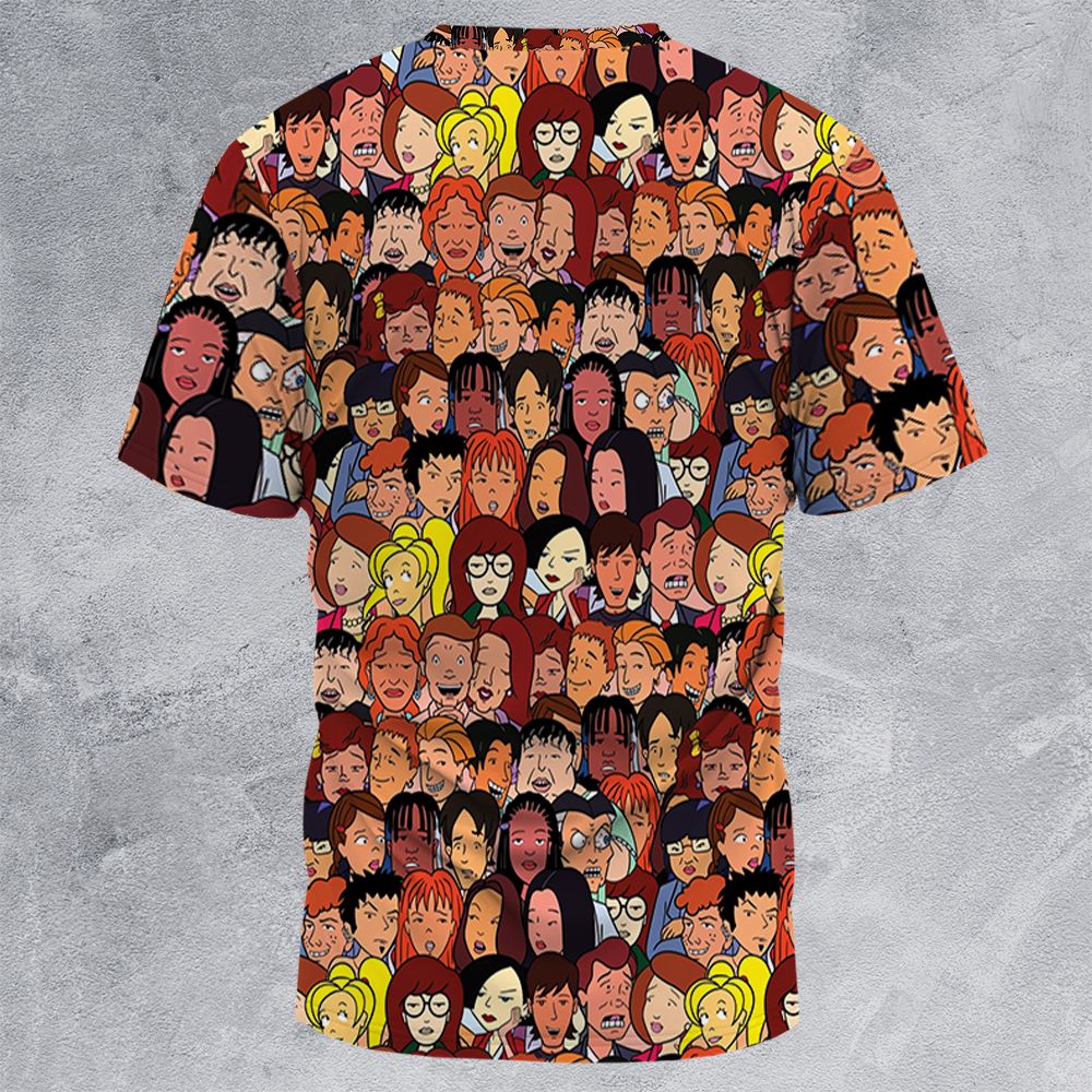 All-Over Print Unisex T-Shirt - 23NJXSE3 -  - 4