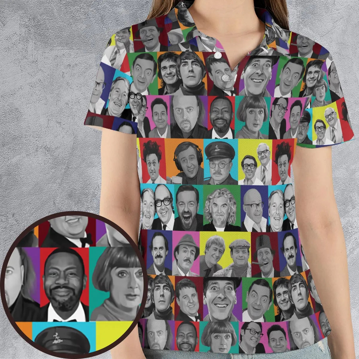 AOP Men/Women Polo Shirt - WKPFL9HG