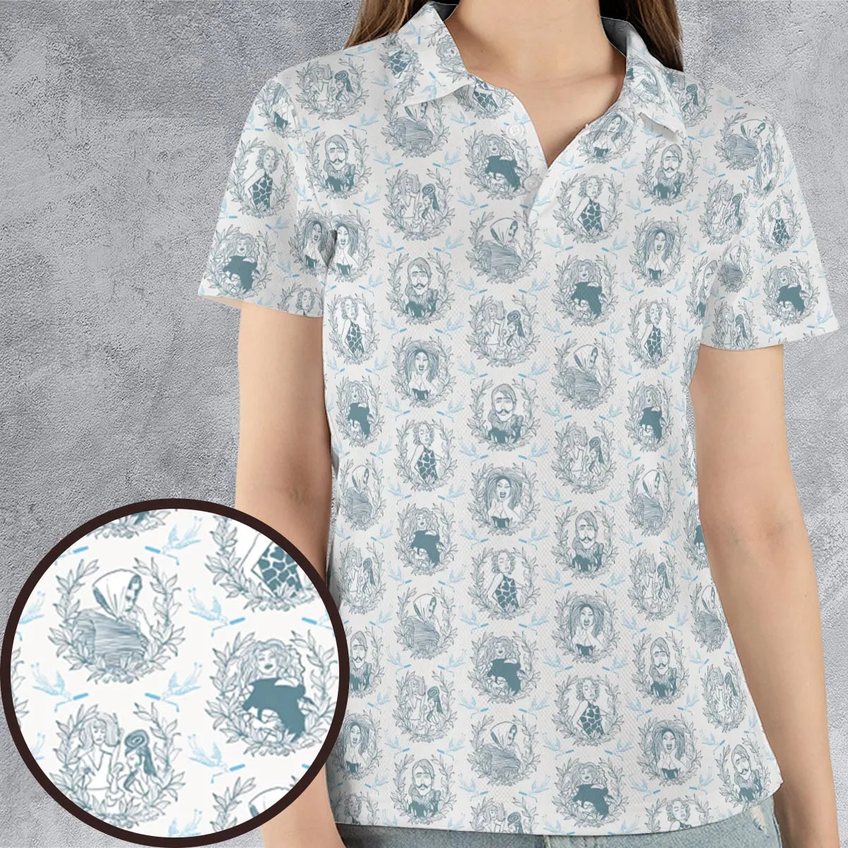 AOP Men/Women Polo Shirt - 22XZBGGF