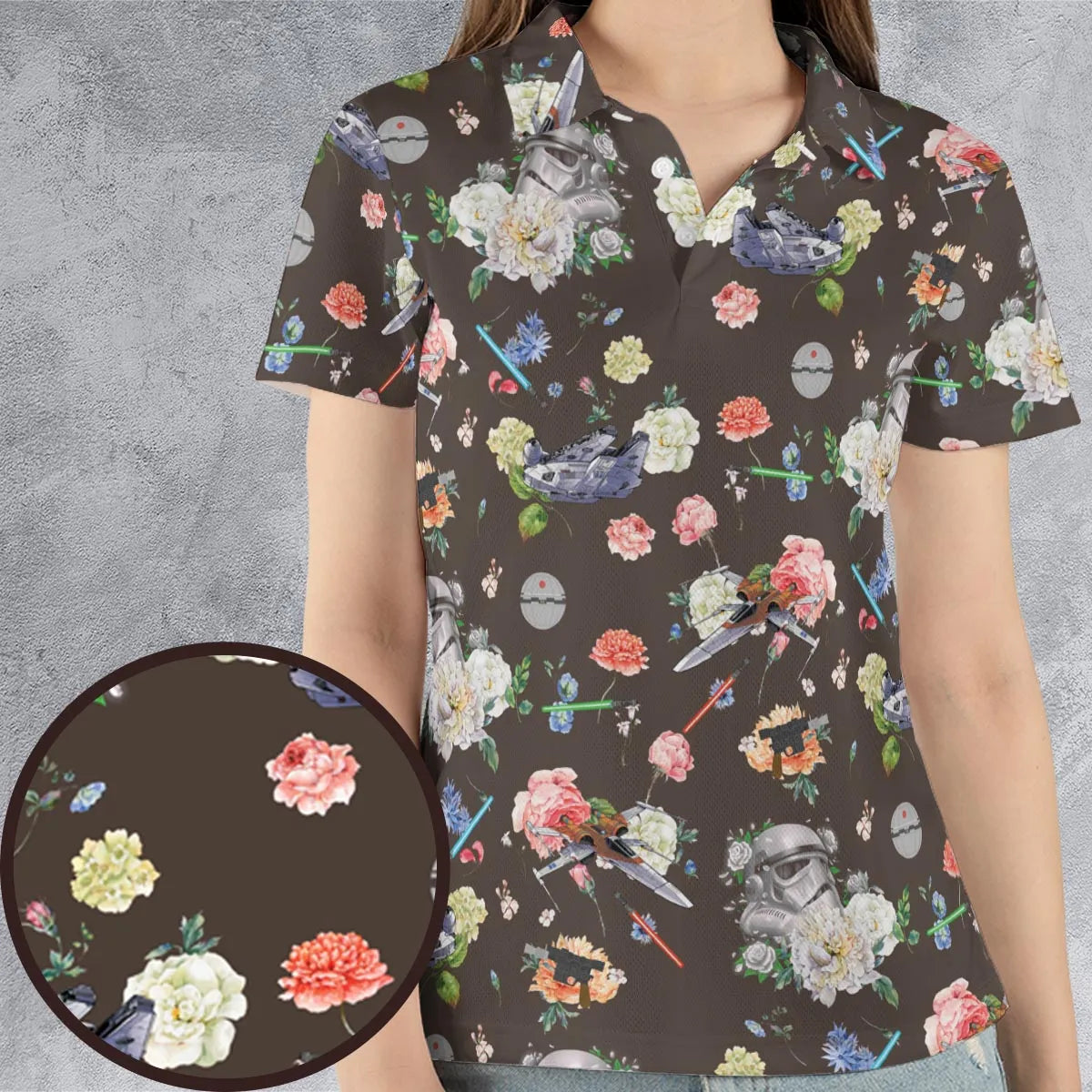 AOP Men/Women Polo Shirt - 6XBWKY8A