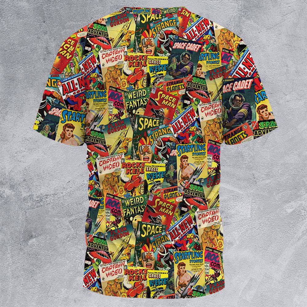 All-Over Print Unisex T-Shirt - 89CPL7YY -  - 4