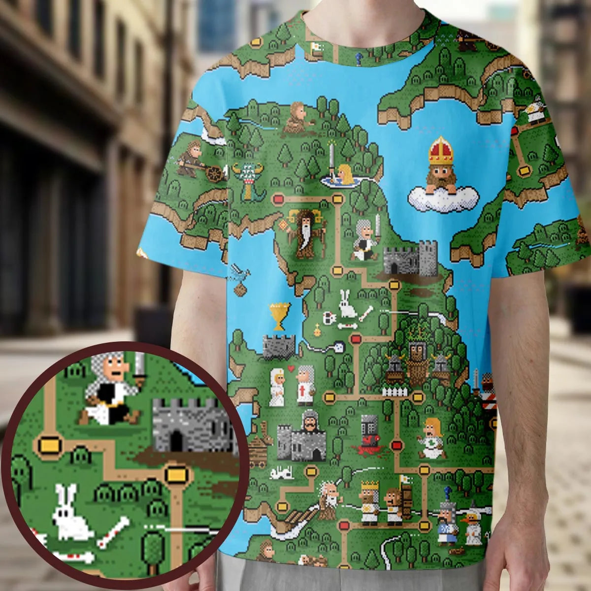 All-Over Print Unisex T-Shirt - P1MZA6H3