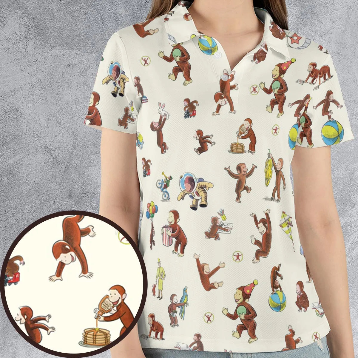 AOP Men/Women Polo Shirt - EZ5SQXKD