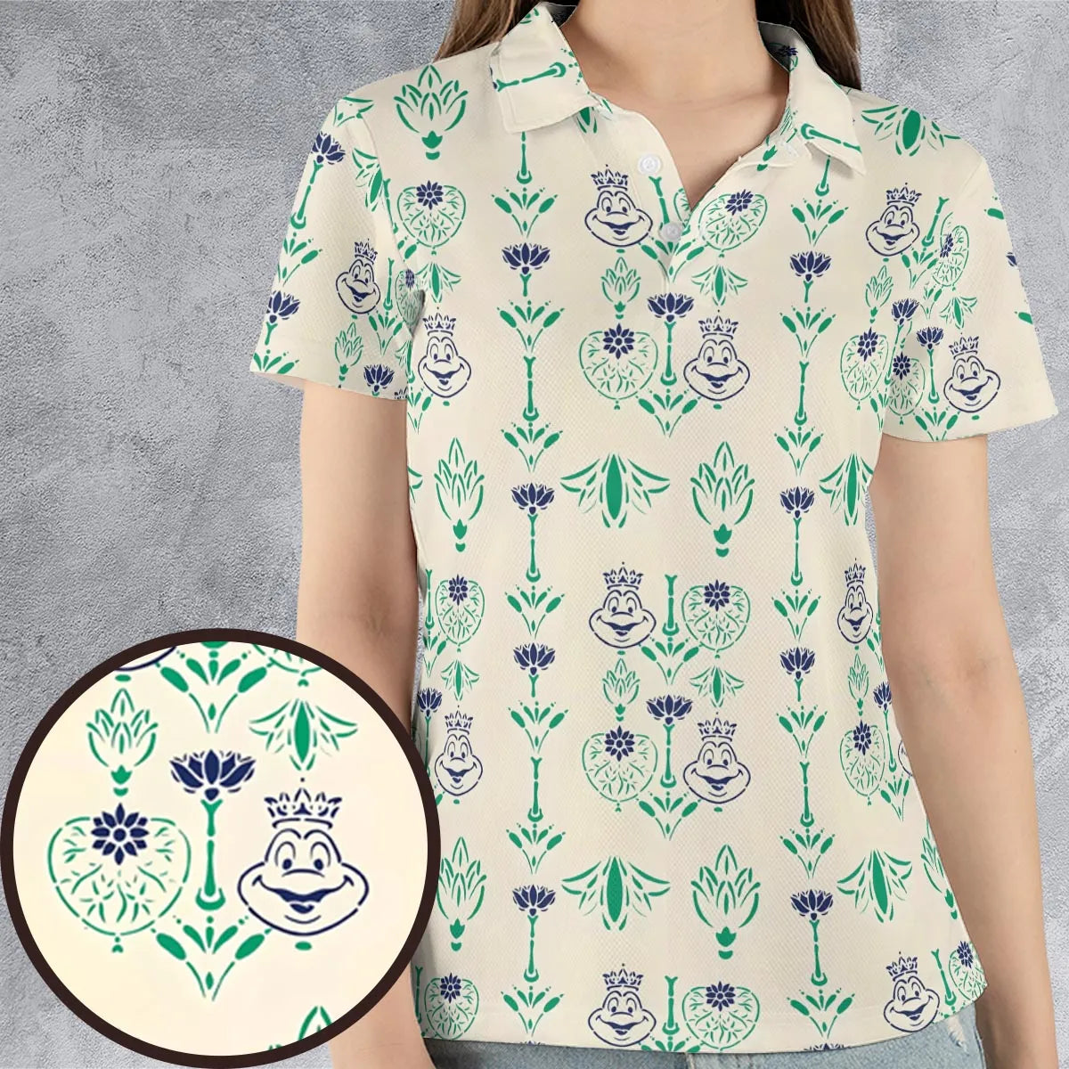 AOP Men/Women Polo Shirt - RWC54K6F