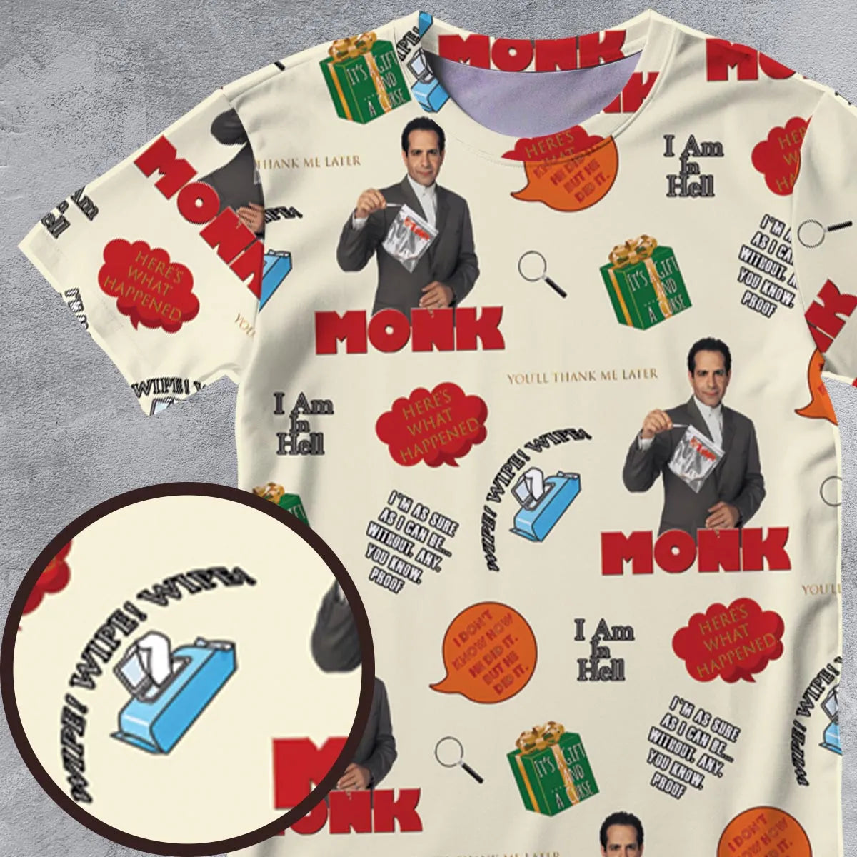 All-Over Print Unisex T-Shirt - WQFACESH