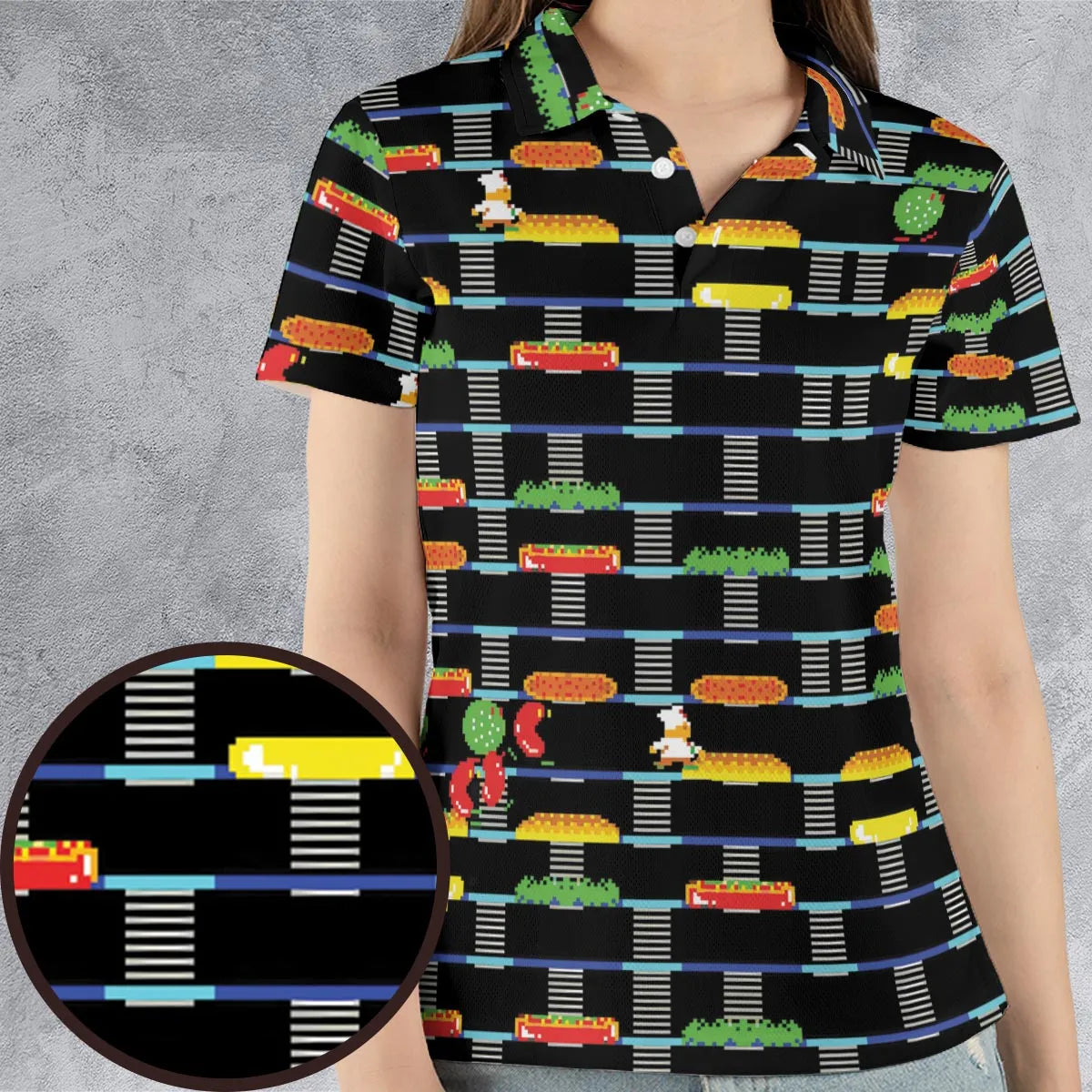 AOP Men/Women Polo Shirt - 6XJSYL37