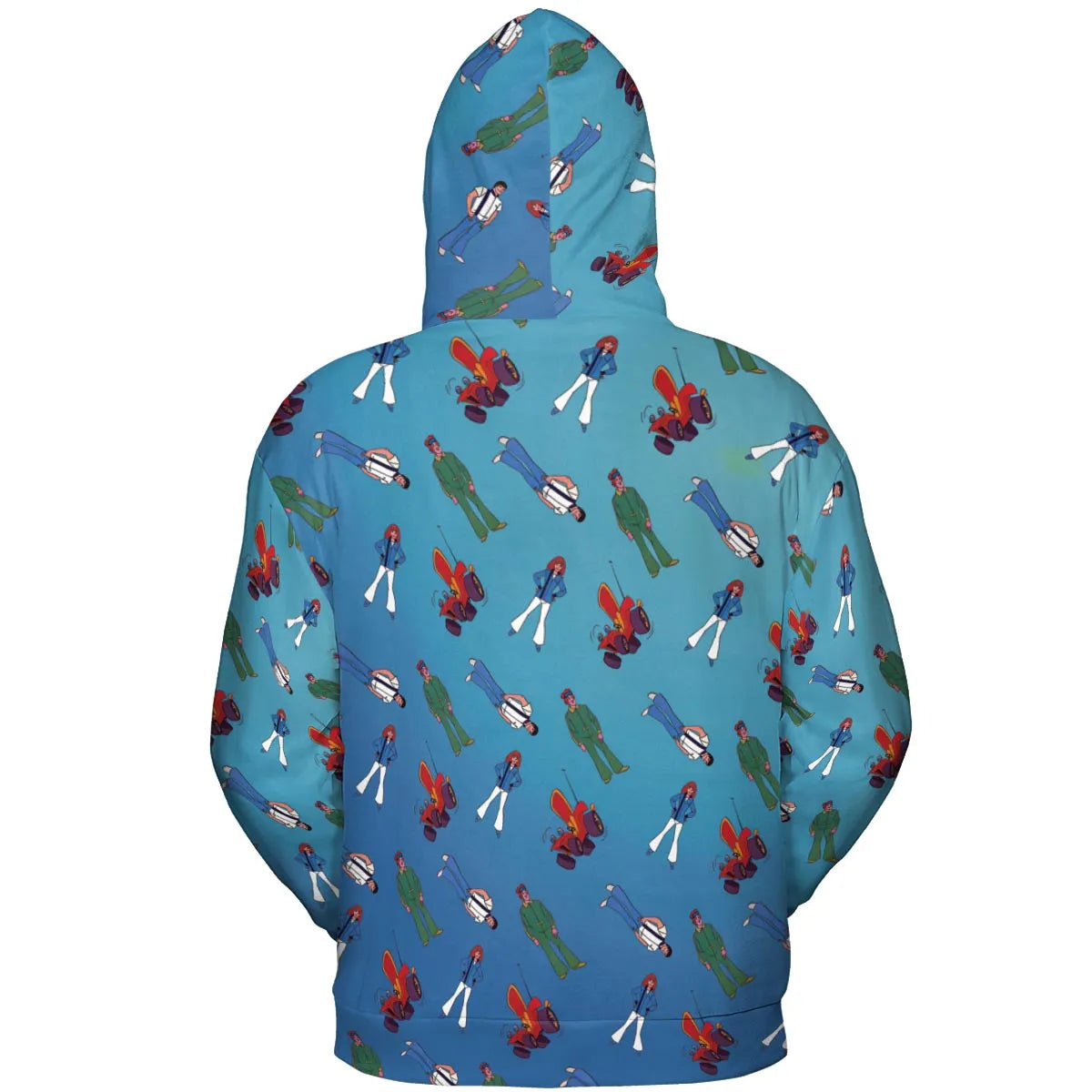 All-over Print Hoodie - 3757L4ZN